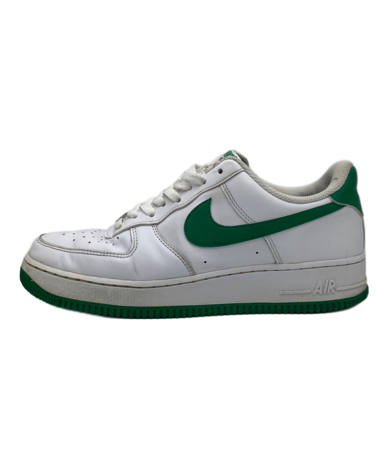 中古・古着通販】NIKE (ナイキ) スニーカー ホワイト×グリーン サイズ 