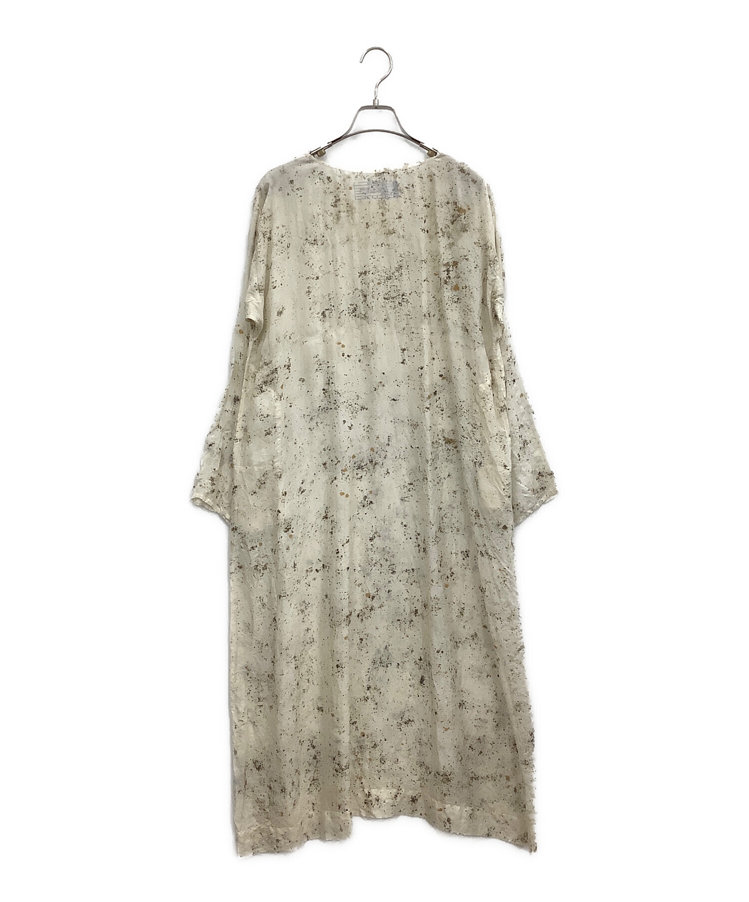 dosa ドーサ シルクドレス シルクサイドタックVネックワンピース サイズ1 dosaワンピース dosa ドーサ シルクドレス シルクサイドタックVネック
