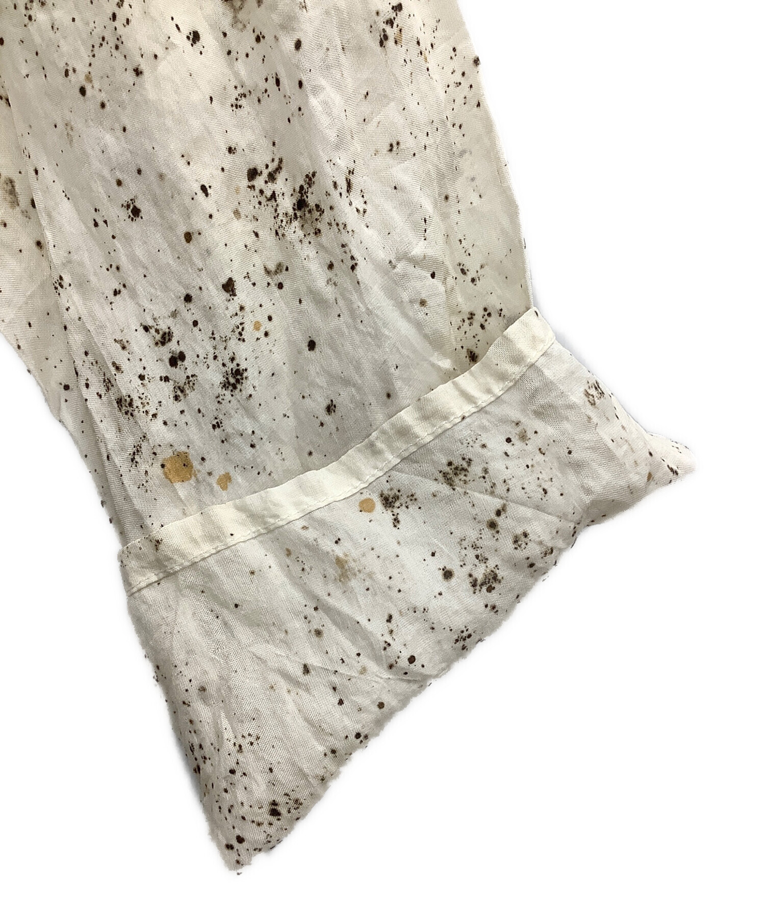 専用【美品】ドーサ dosa フリル シルク 100% ワンピース 長袖 中古・古着通販】DOSA (ドーサ) 長袖ワンピース パープルホワイト