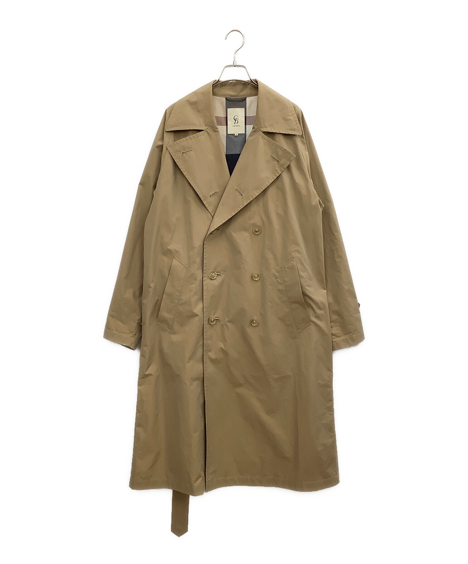 BLACK LABEL CRESTBRIDGE ベージュトレンチコート 中古・古着通販】BLACK LABEL CRESTBRIDGE (ブラックレーベル クレスト