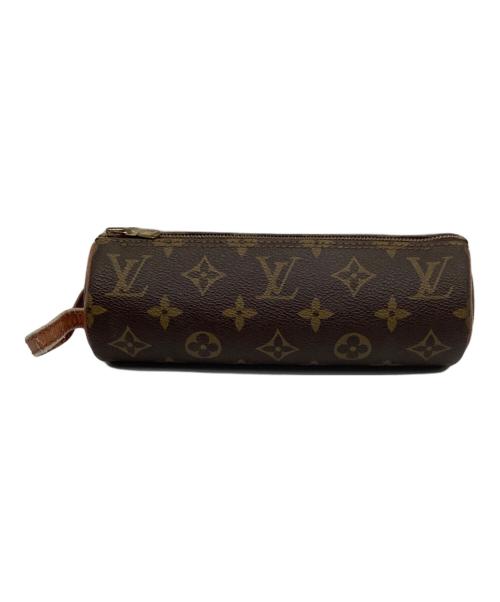 LOUIS VUITTON ペン置き 中古・古着通販】LOUIS VUITTON (ルイ ヴィトン) ペンケース ブラウン
