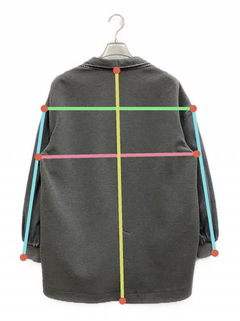 中古・古着通販】Ayane (アヤネ) 裏キルトVネックダンガリージャケット