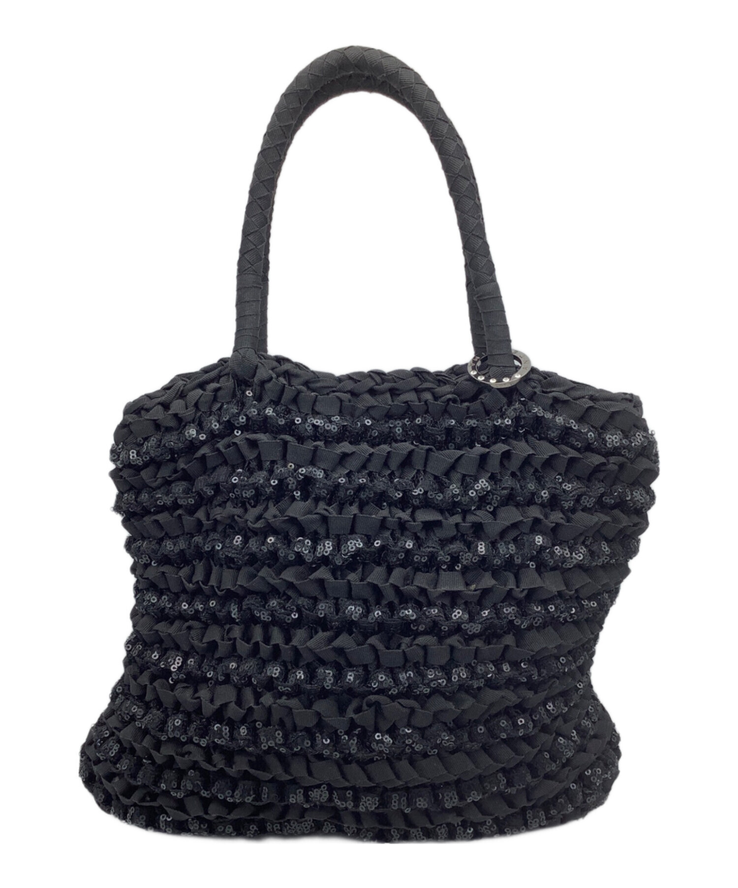 【MIさん専用】ANTEPRIMA アンテプリマ　ハンドバッグ ブラック 中古・古着通販】ANTEPRIMA (アンテプリマ) ハンドバッグ ブラック