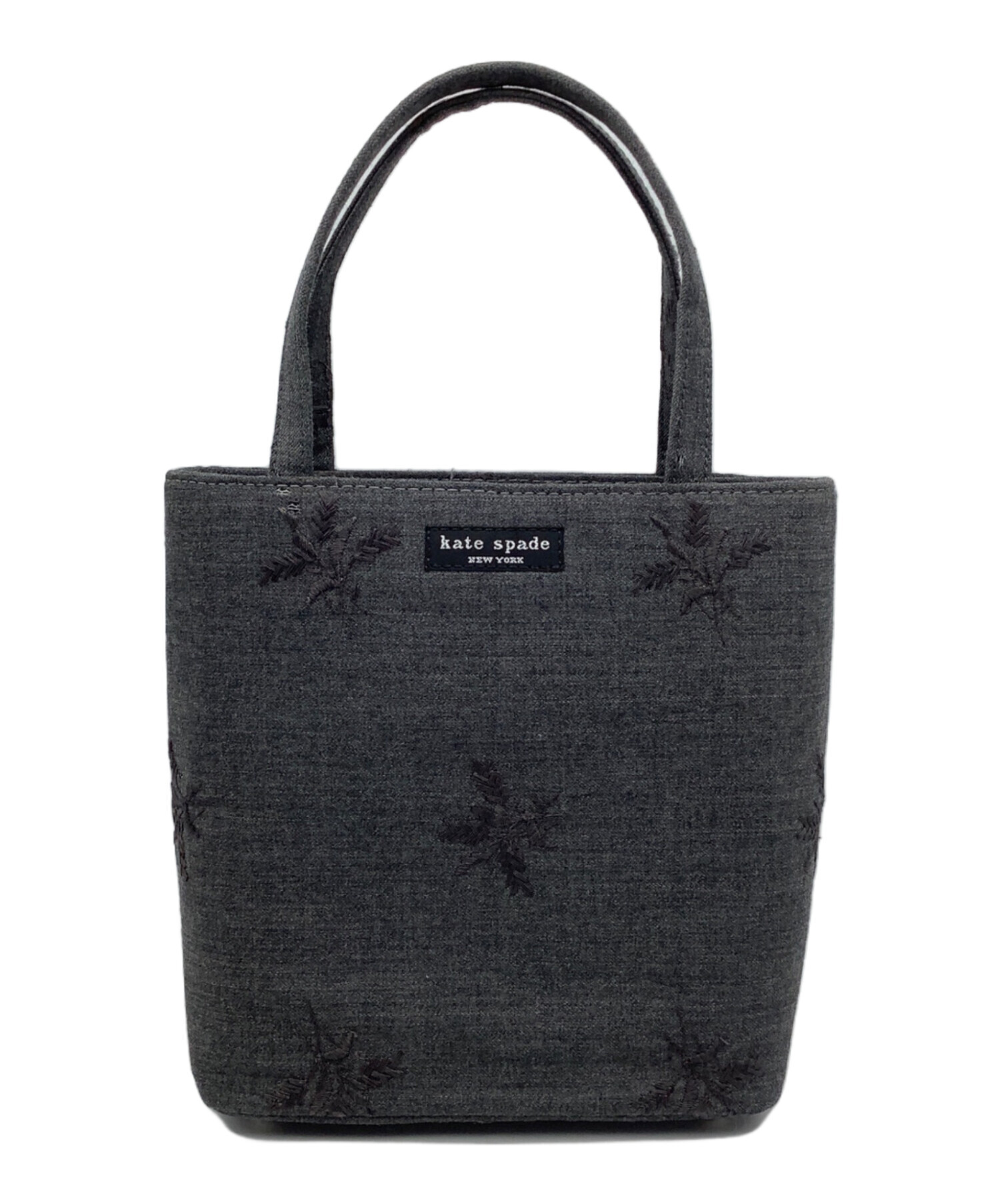中古・古着通販】Kate Spade (ケイトスペード) ハンドバッグ グレー 