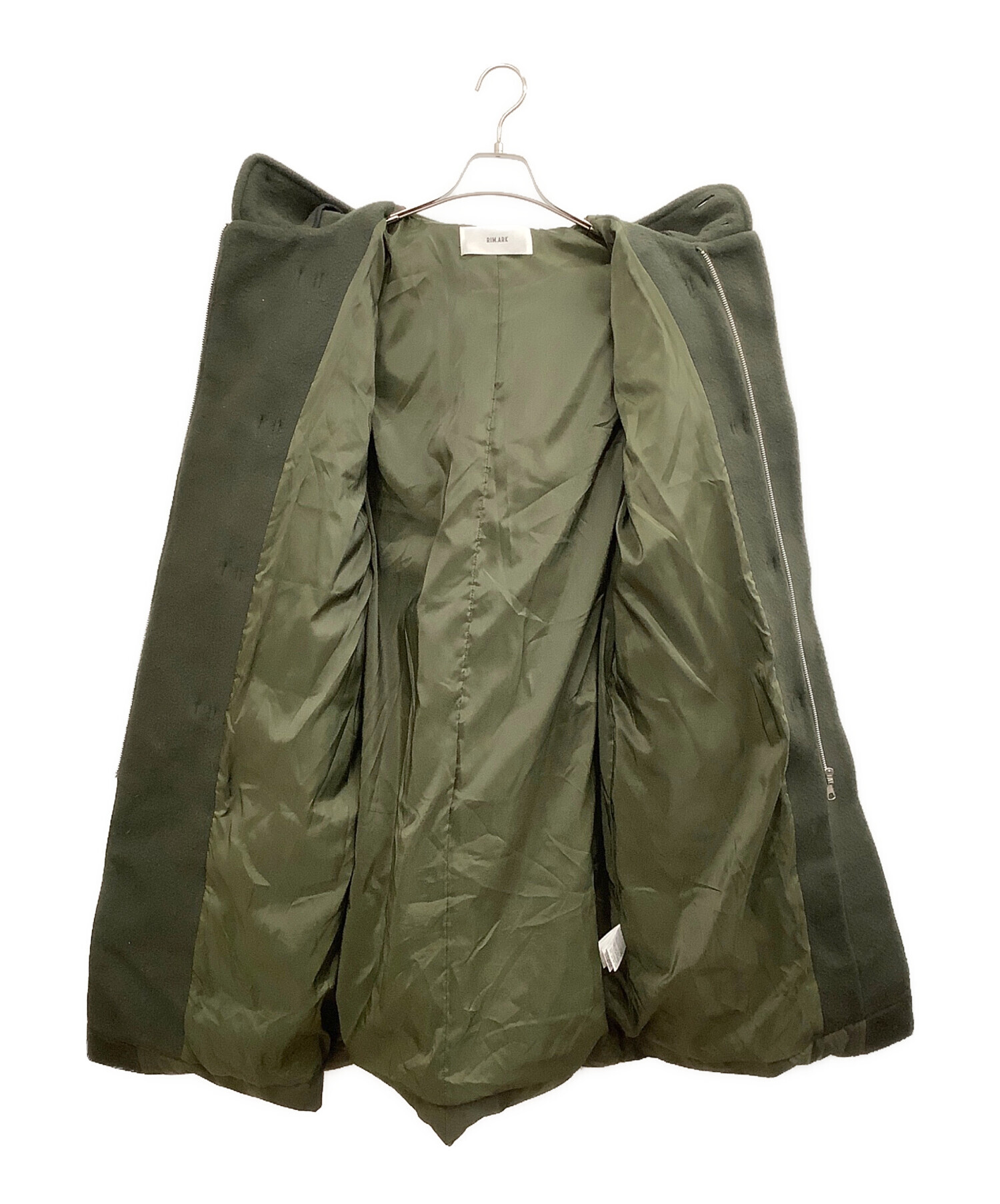 中古・古着通販】RIM.ARK (リムアーク) Wool docking down coat