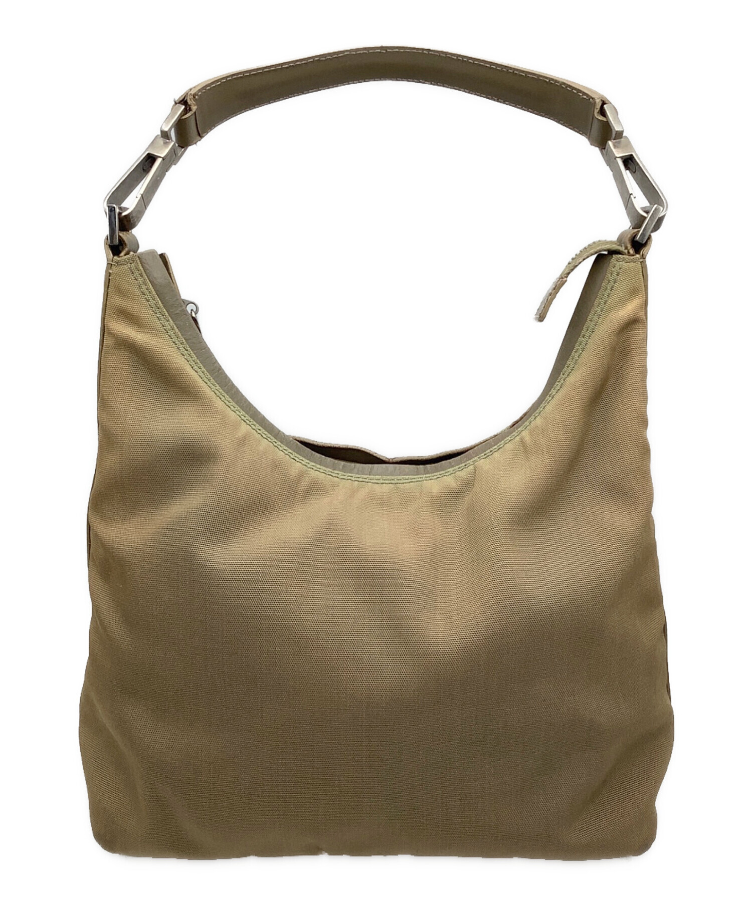 中古・古着通販】GUCCI (グッチ) ワンショルダーバッグ カーキ サイズ 