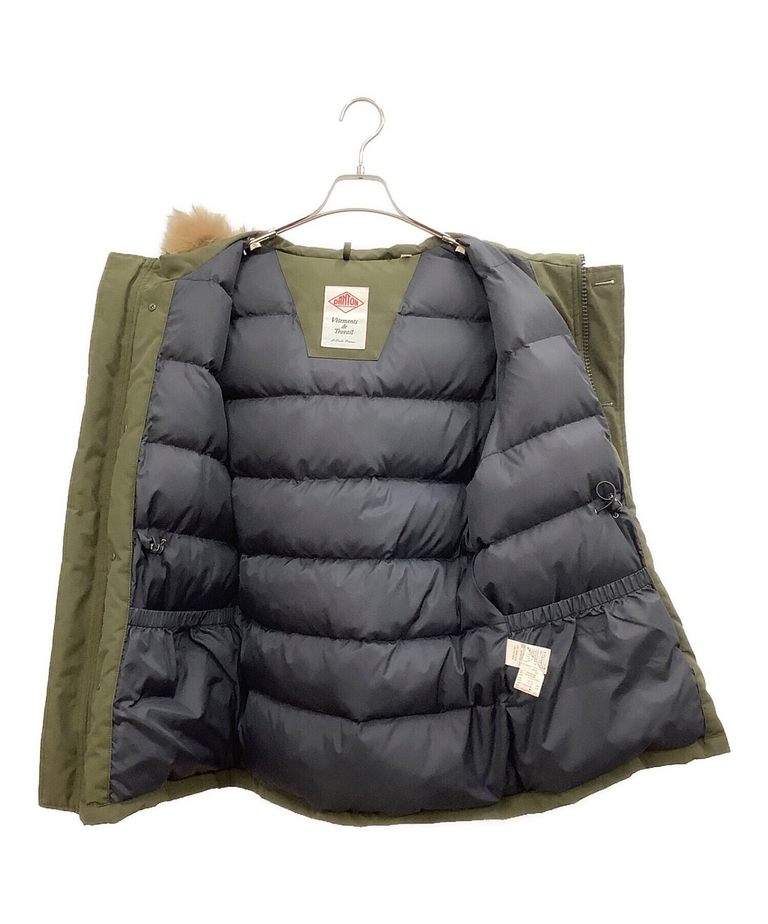 中古・古着通販】DANTON (ダントン) ダウンジャケット カーキ サイズ