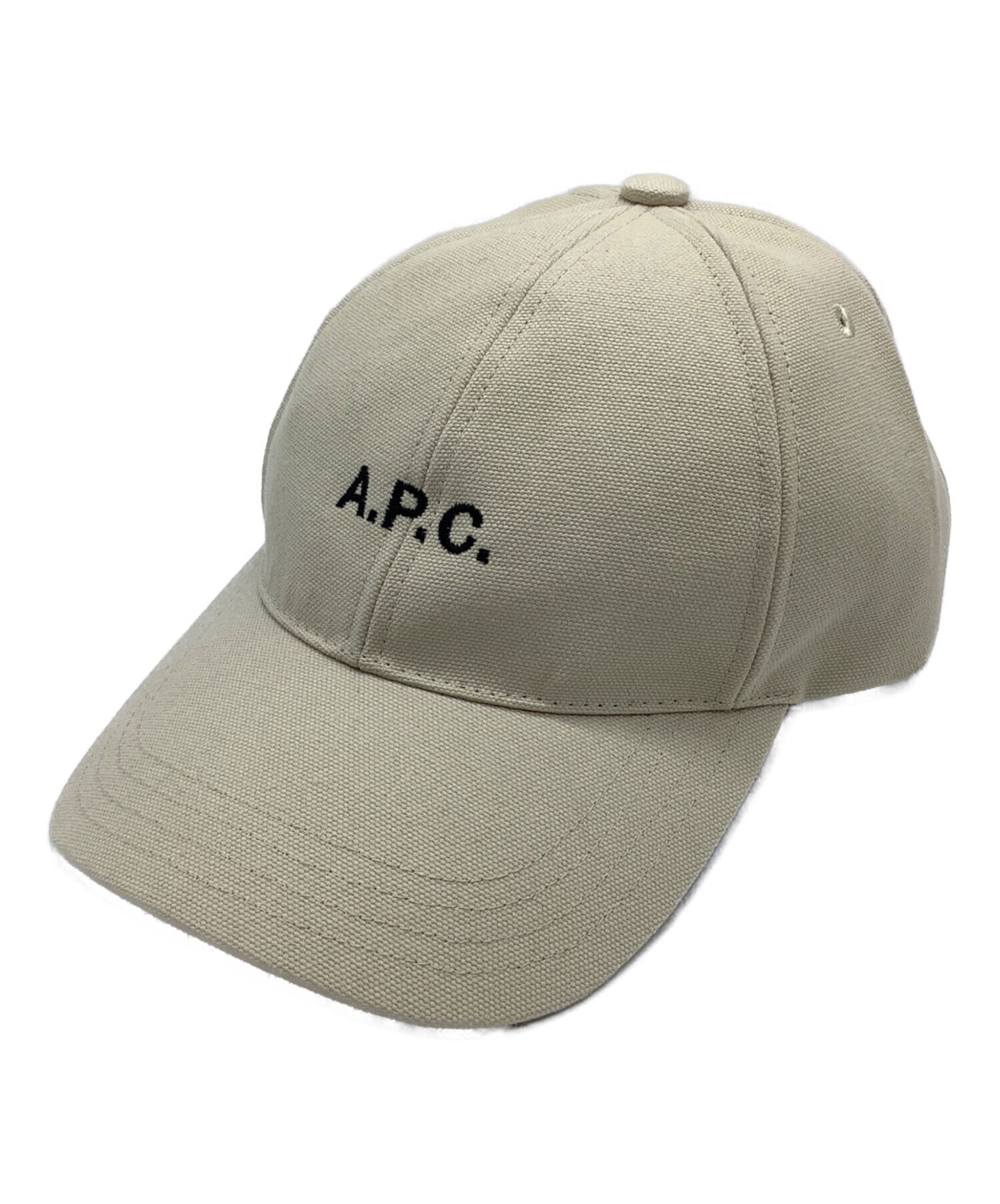 A.P.C. ベージュ キャップ 中古・古着通販】A.P.C. (アーペーセー) キャップ ベージュ サイズ:56