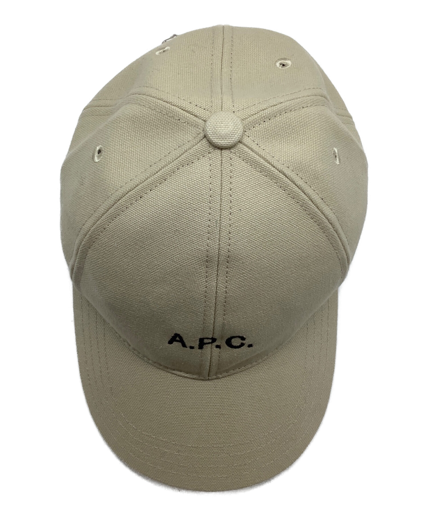 中古・古着通販】A.P.C. (アーペーセー) キャップ ベージュ サイズ:56