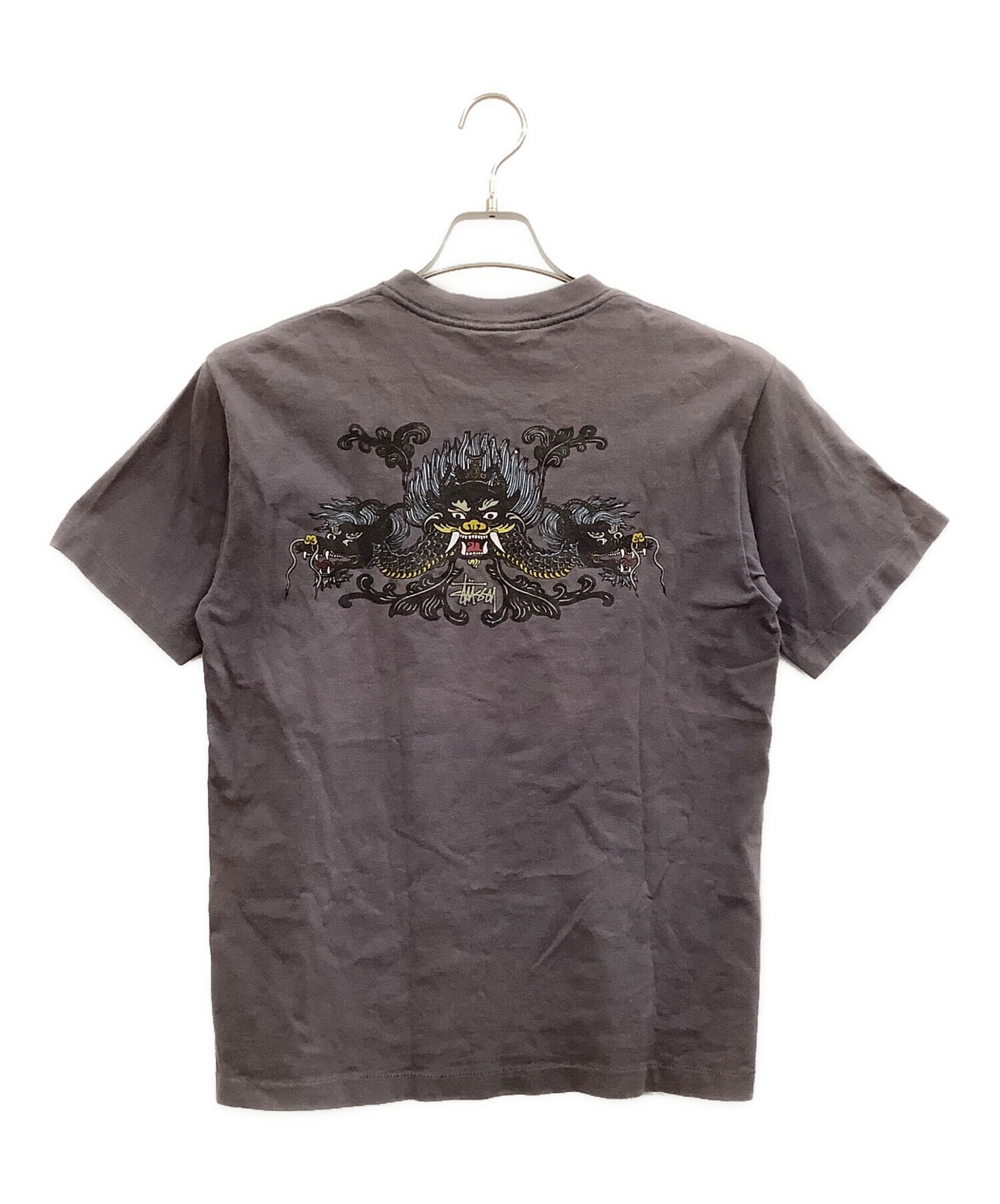 中古・古着通販】stussy (ステューシー) ドラゴンプリントTシャツ 