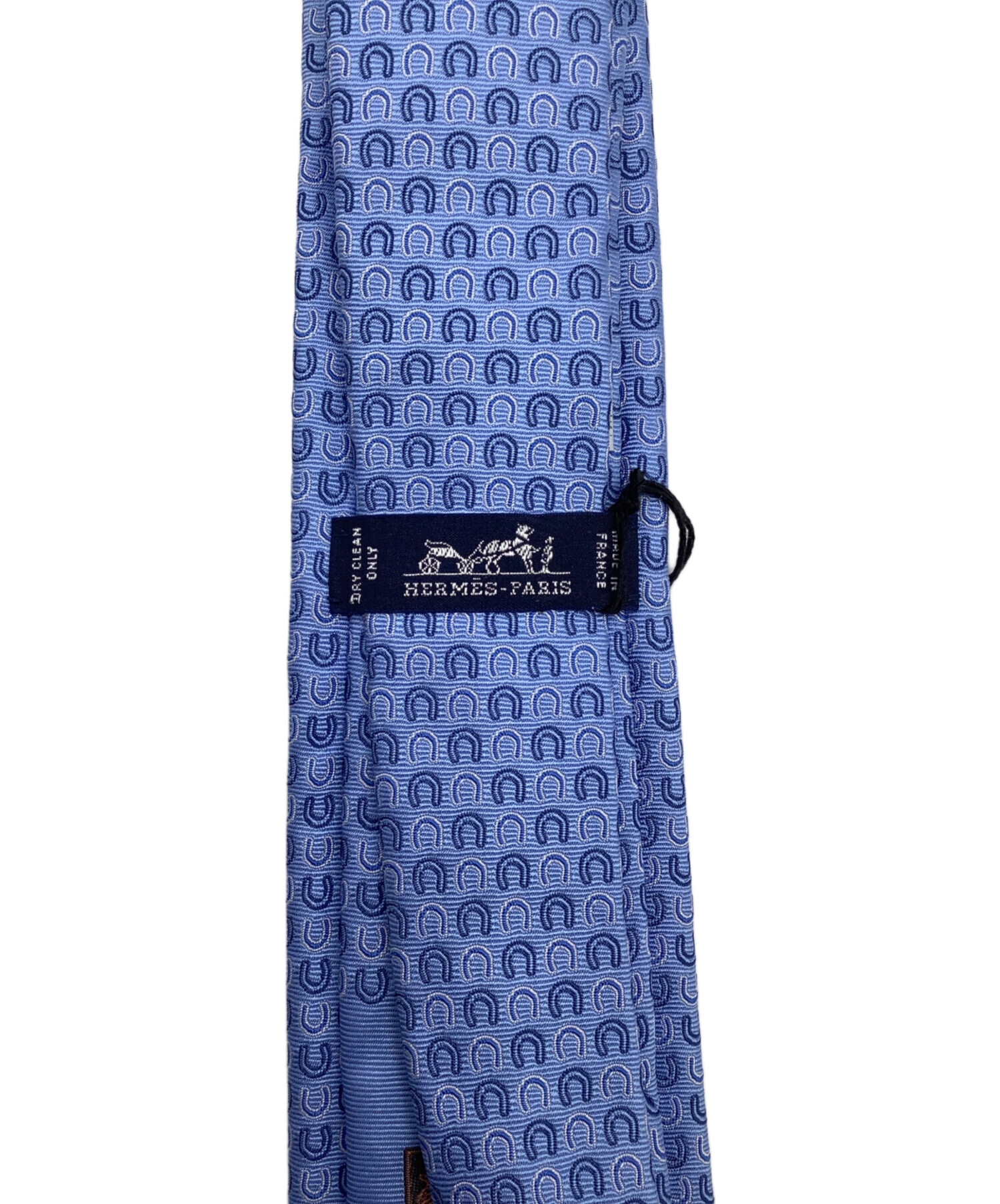 中古・古着通販】HERMES (エルメス) ネクタイ スカイブルー サイズ