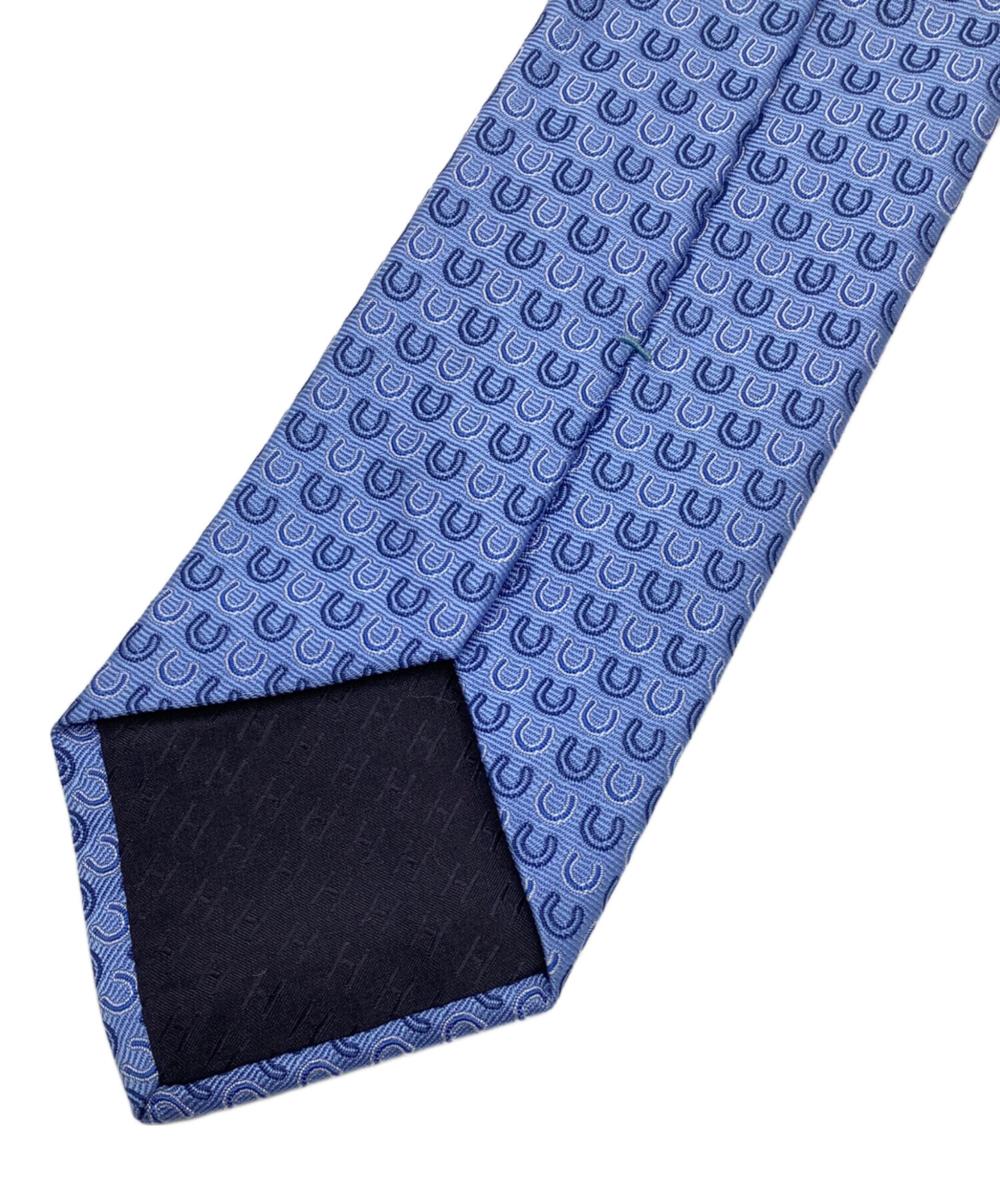 中古・古着通販】HERMES (エルメス) ネクタイ スカイブルー サイズ