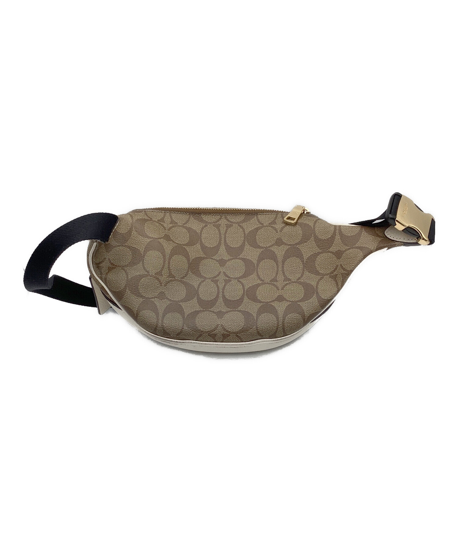 中古・古着通販】COACH (コーチ) ボディーバッグ アイボリー サイズ 