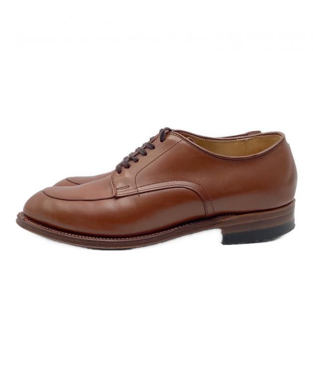 中古・古着通販】ALDEN (オールデン) Vチップシューズ ブラウン サイズ