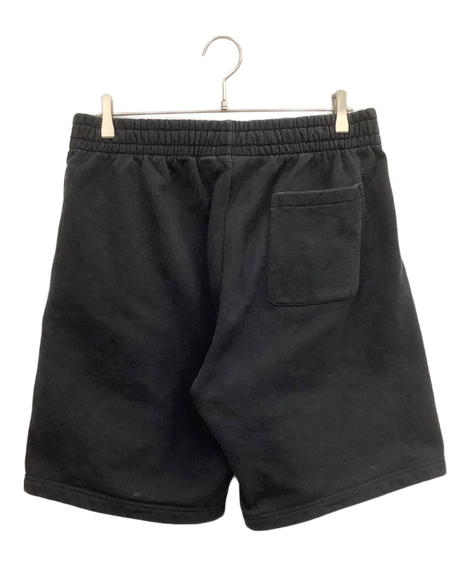 【中古】シュプリーム SUPREME ハーフパンツ ショートパンツ ジップフライ 30 黒 ブラック /BB メンズ 中古・古着通販】SUPREME (シュプリーム) スウェットハーフパンツ