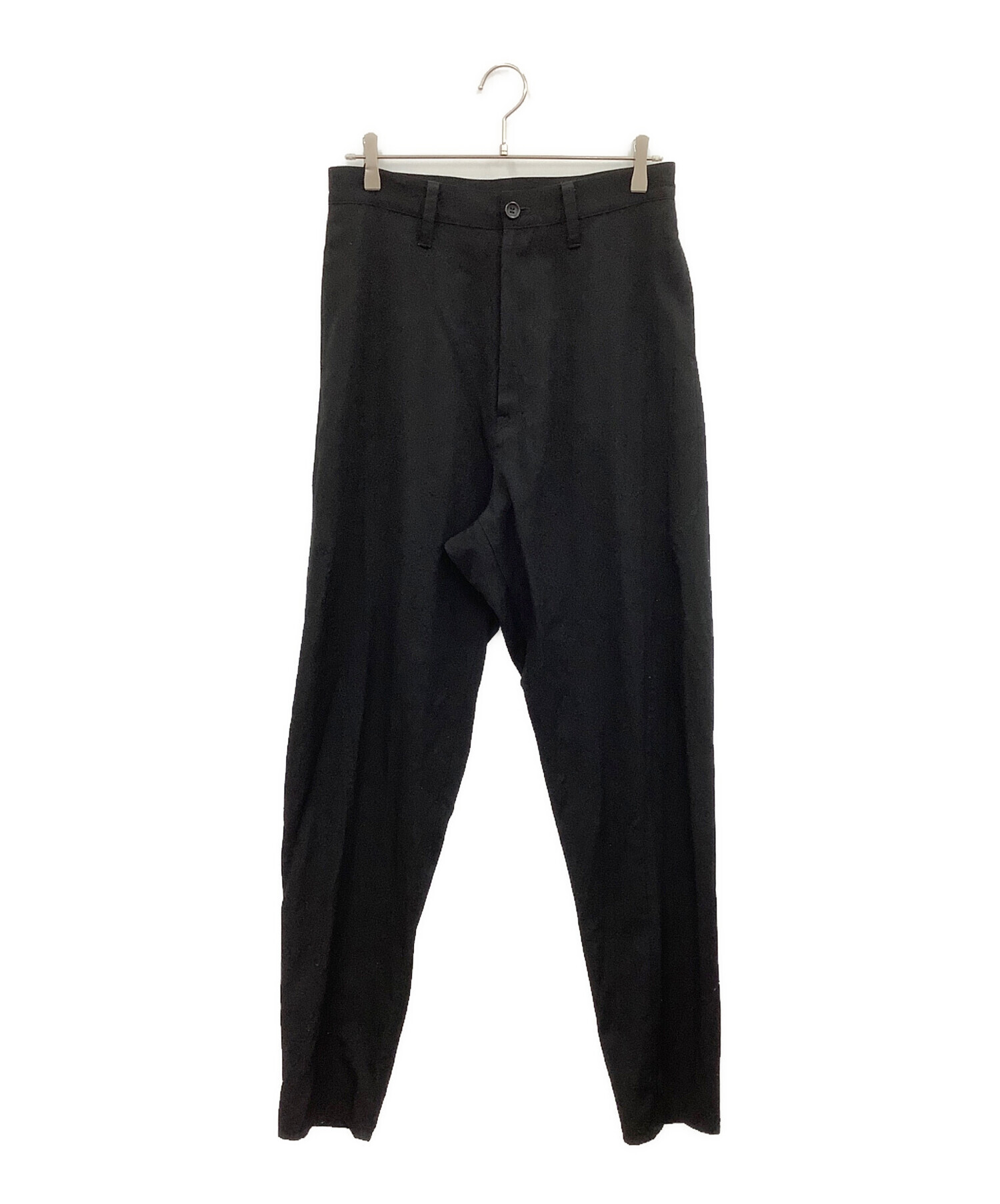 中古・古着通販】YOHJI YAMAMOTO (ヨウジヤマモト) パンツ ブラック