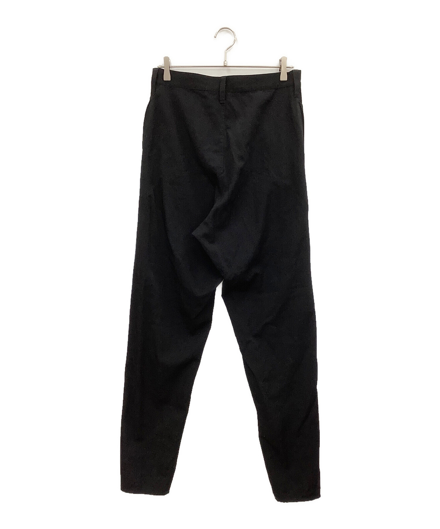 中古・古着通販】YOHJI YAMAMOTO (ヨウジヤマモト) パンツ ブラック