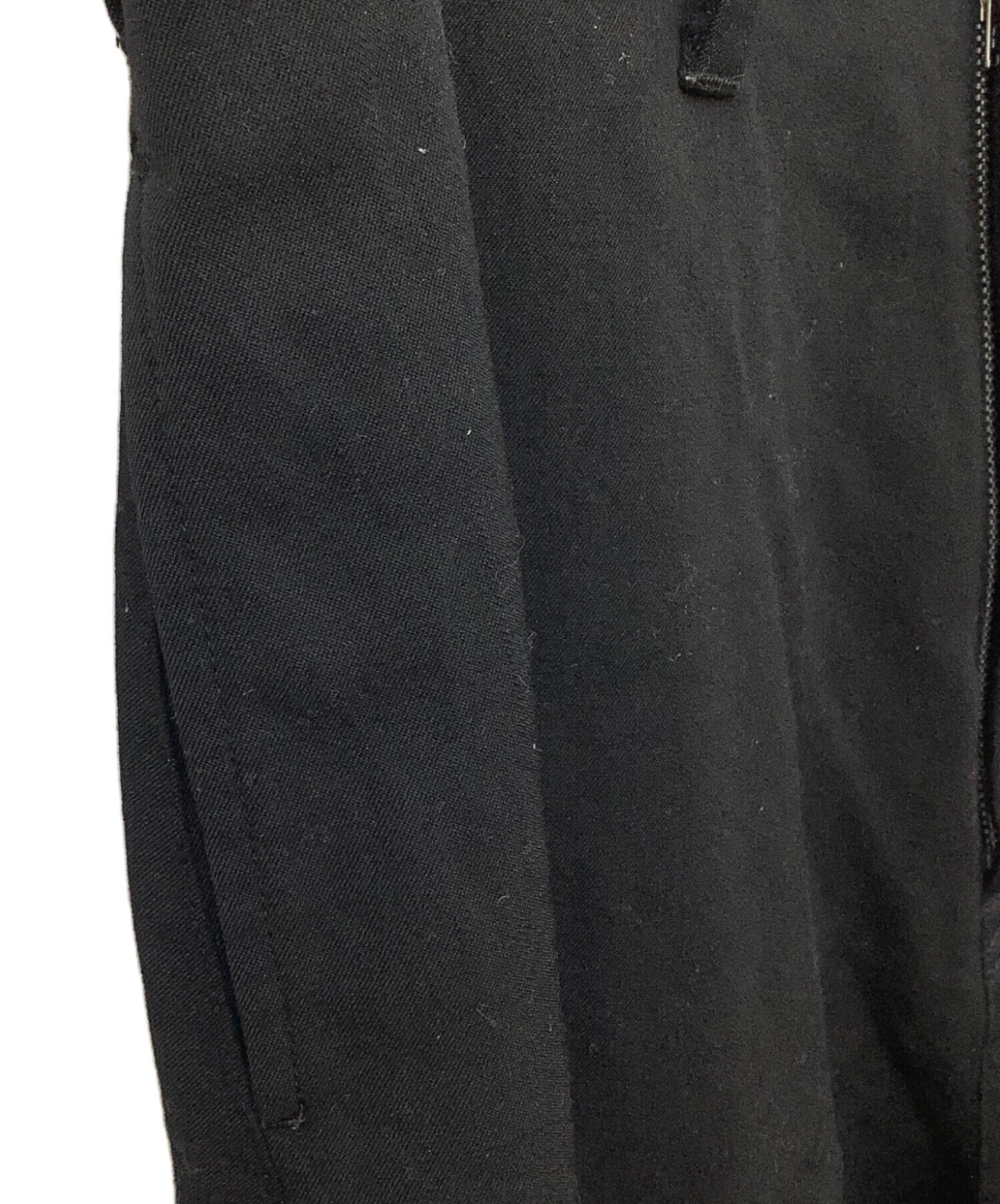 中古・古着通販】YOHJI YAMAMOTO (ヨウジヤマモト) パンツ ブラック