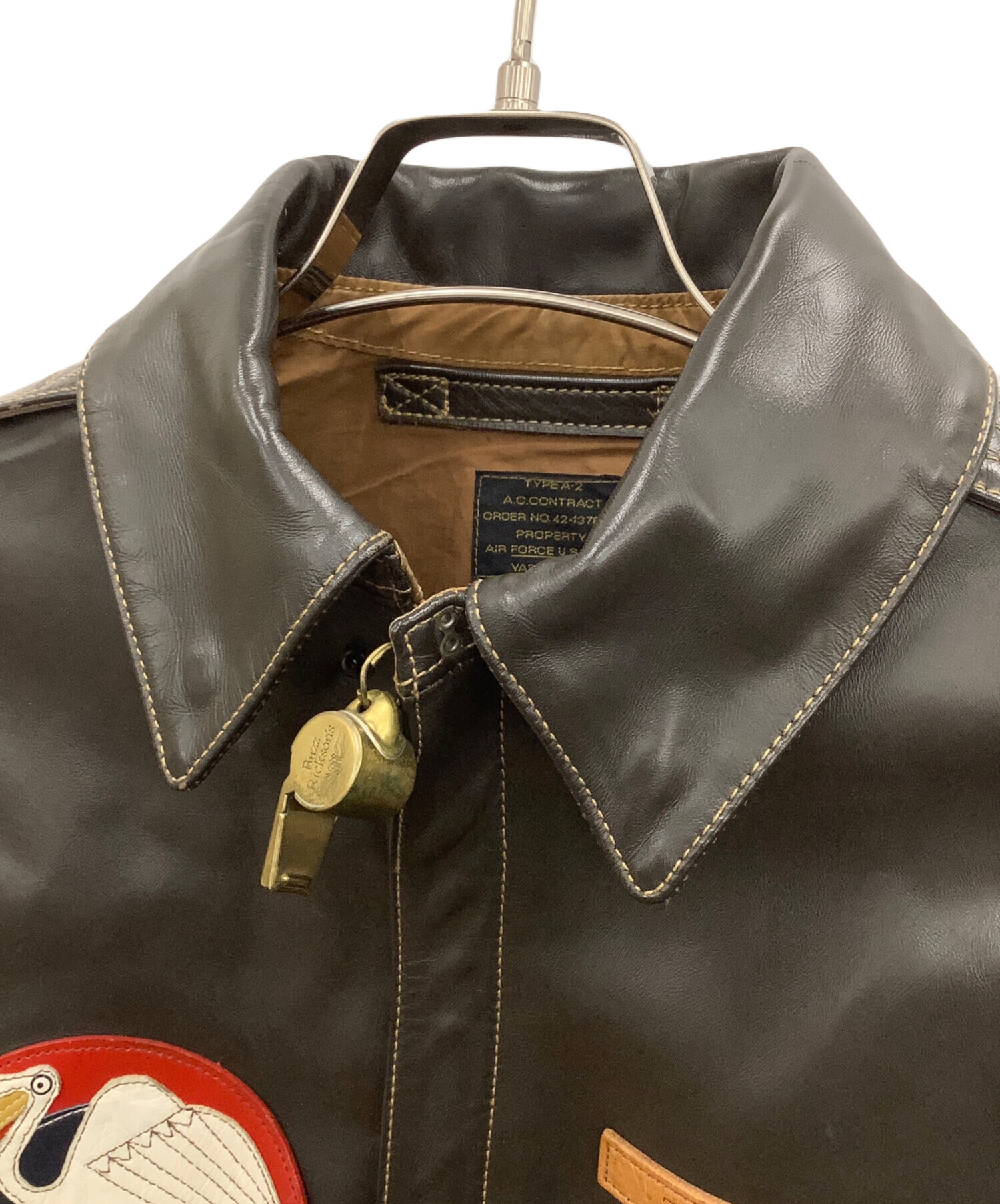 中古・古着通販】VARGA GIRL (バルガ ガール) A2レザージャケット