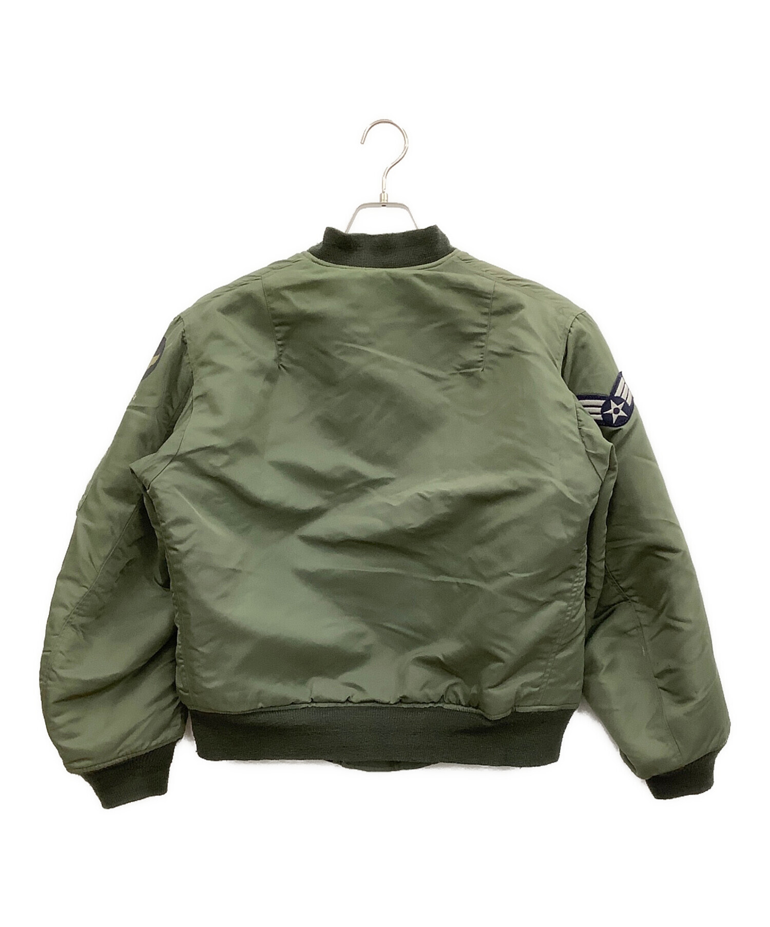 バズリクソンズ MA-1 グリーン Sサイズ中古 中古・古着通販】BUZZ RICKSON'S (バズリクソンズ) MA-1ジャケット