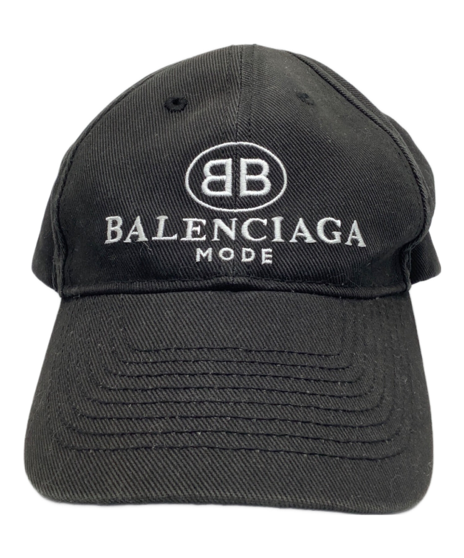 中古・古着通販】BALENCIAGA (バレンシアガ) キャップ ブラック サイズ