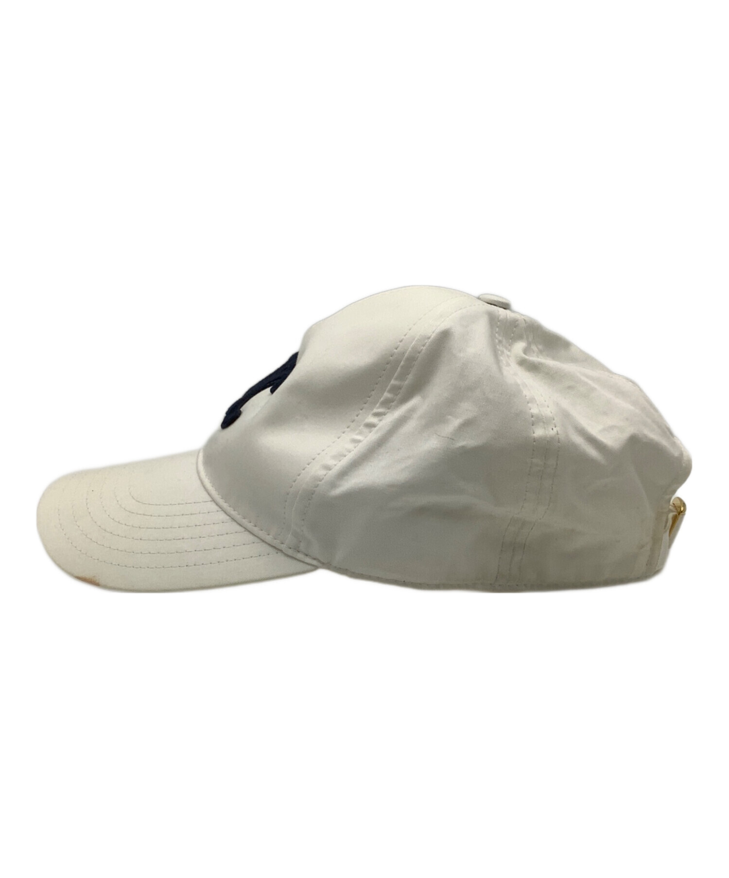 中古・古着通販】CELINE (セリーヌ) キャップ ホワイト サイズ:S