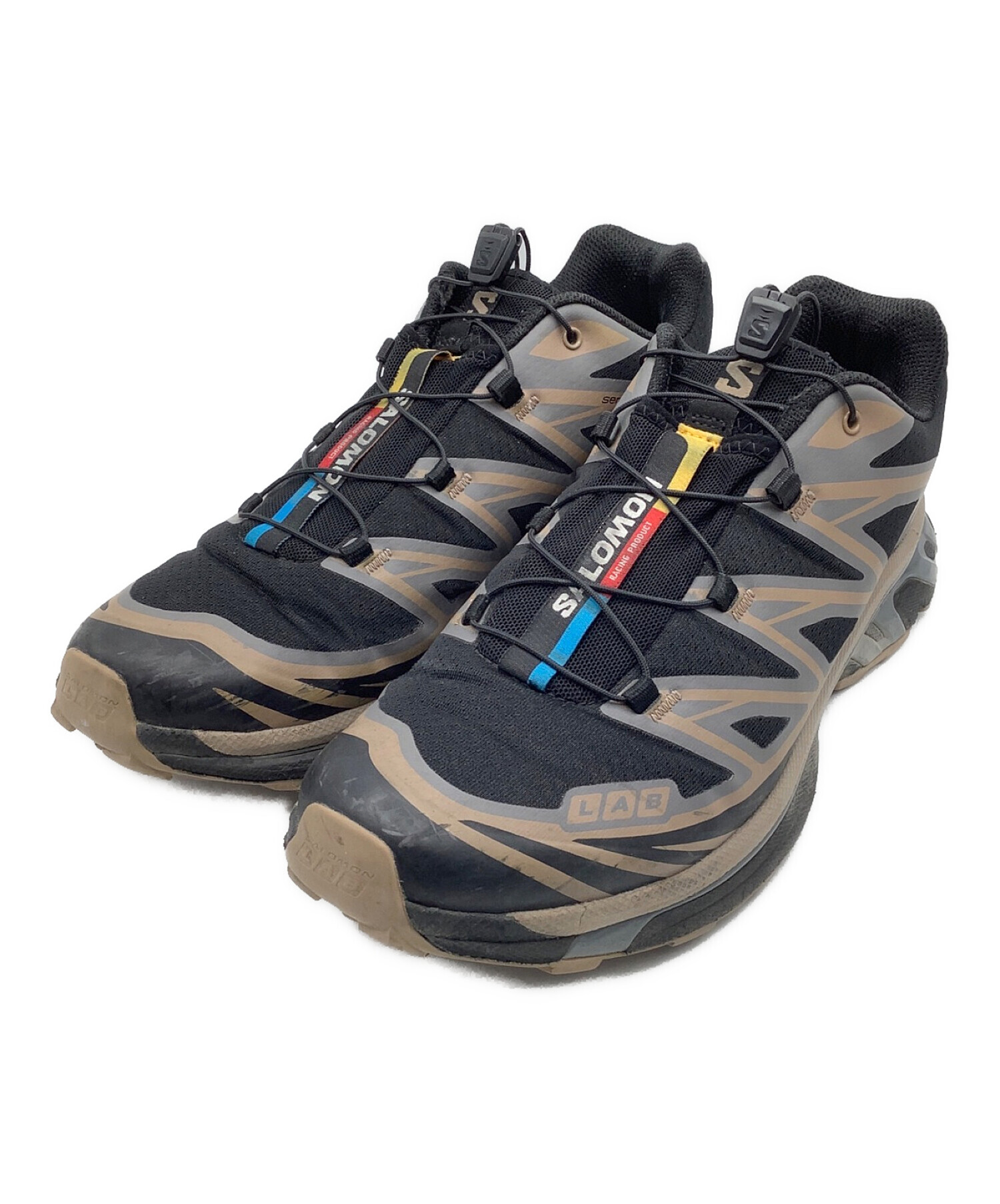 中古・古着通販】SALOMON (サロモン) スニーカー ブラック×ブラウン