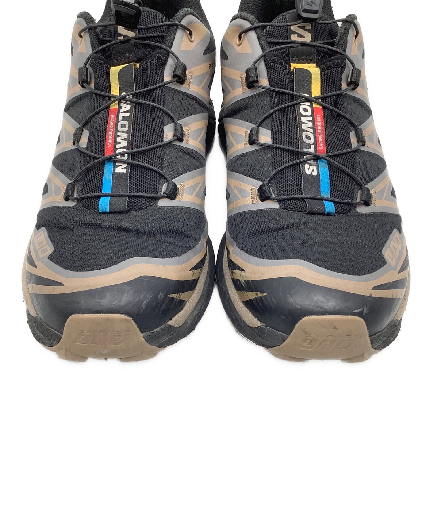 中古・古着通販】SALOMON (サロモン) スニーカー ブラック×ブラウン