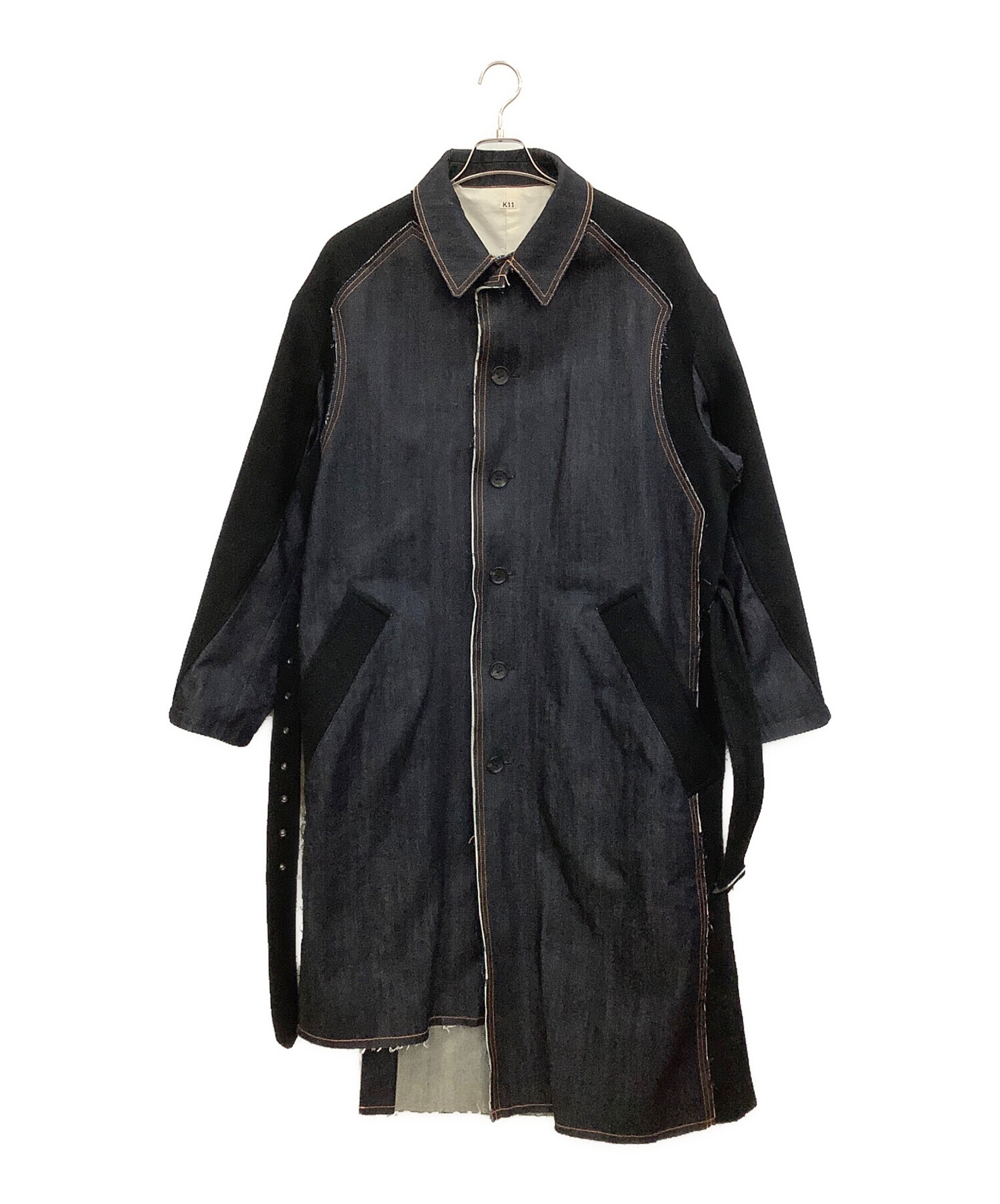中古・古着通販】KHOKI (コッキ) デニムコート インディゴ サイズ:2 