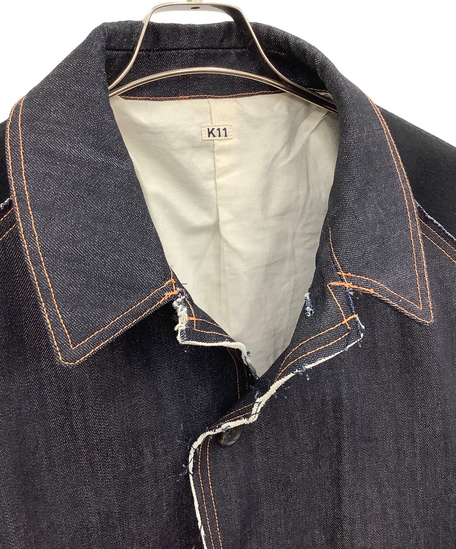 中古・古着通販】KHOKI (コッキ) デニムコート インディゴ サイズ:2 