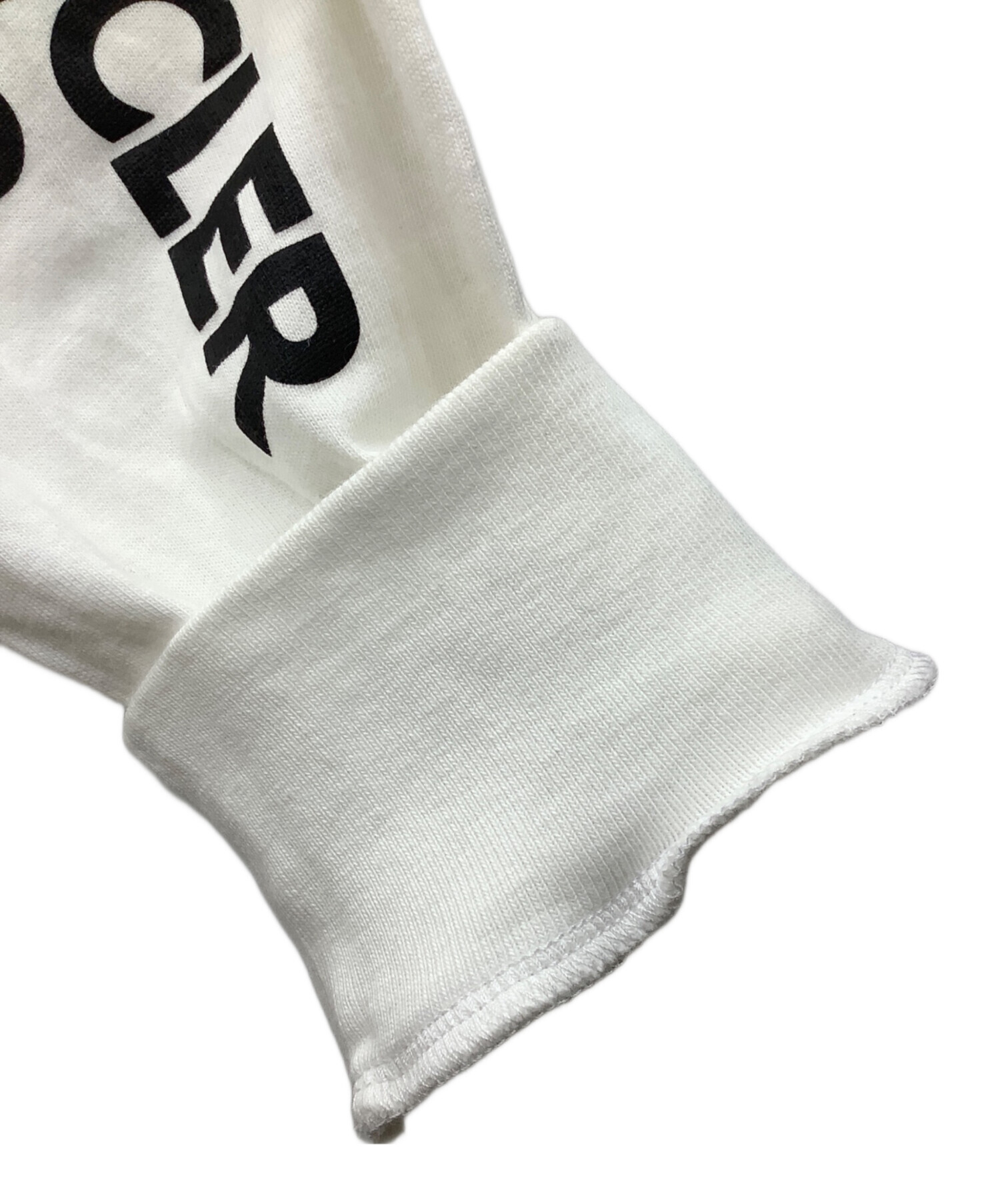 中古・古着通販】MONCLER (モンクレール) 長袖カットソー ホワイト