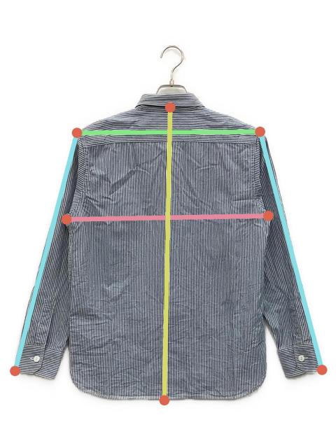 中古・古着通販】Pherrow's (フェローズ) ヒッコリー ワークシャツ