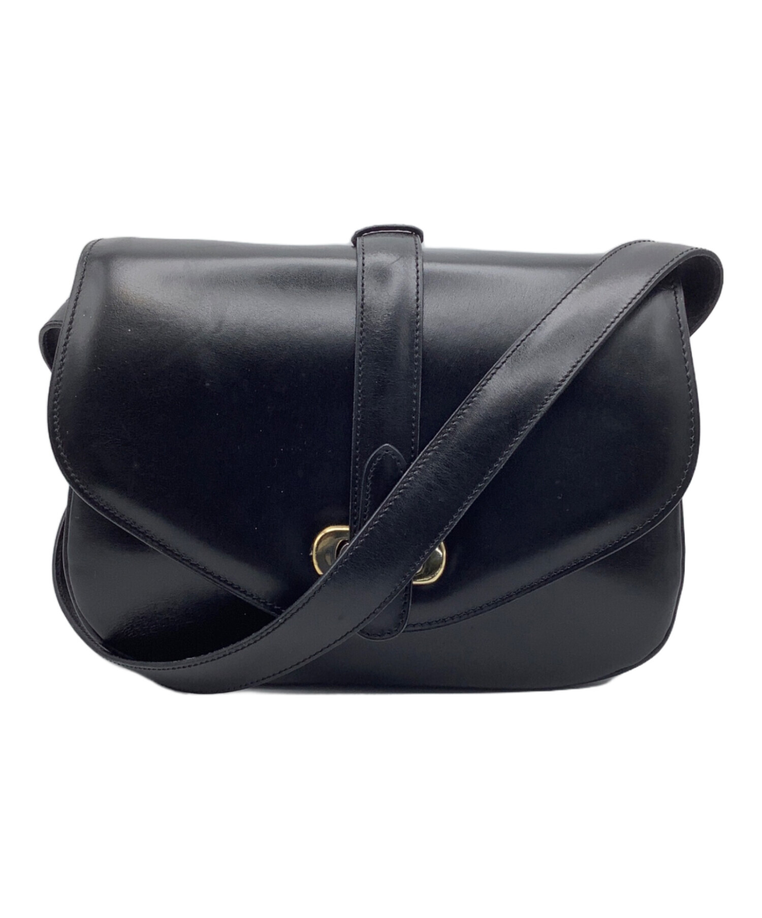 中古・古着通販】CELINE (セリーヌ) ショルダーバッグ ブラック サイズ