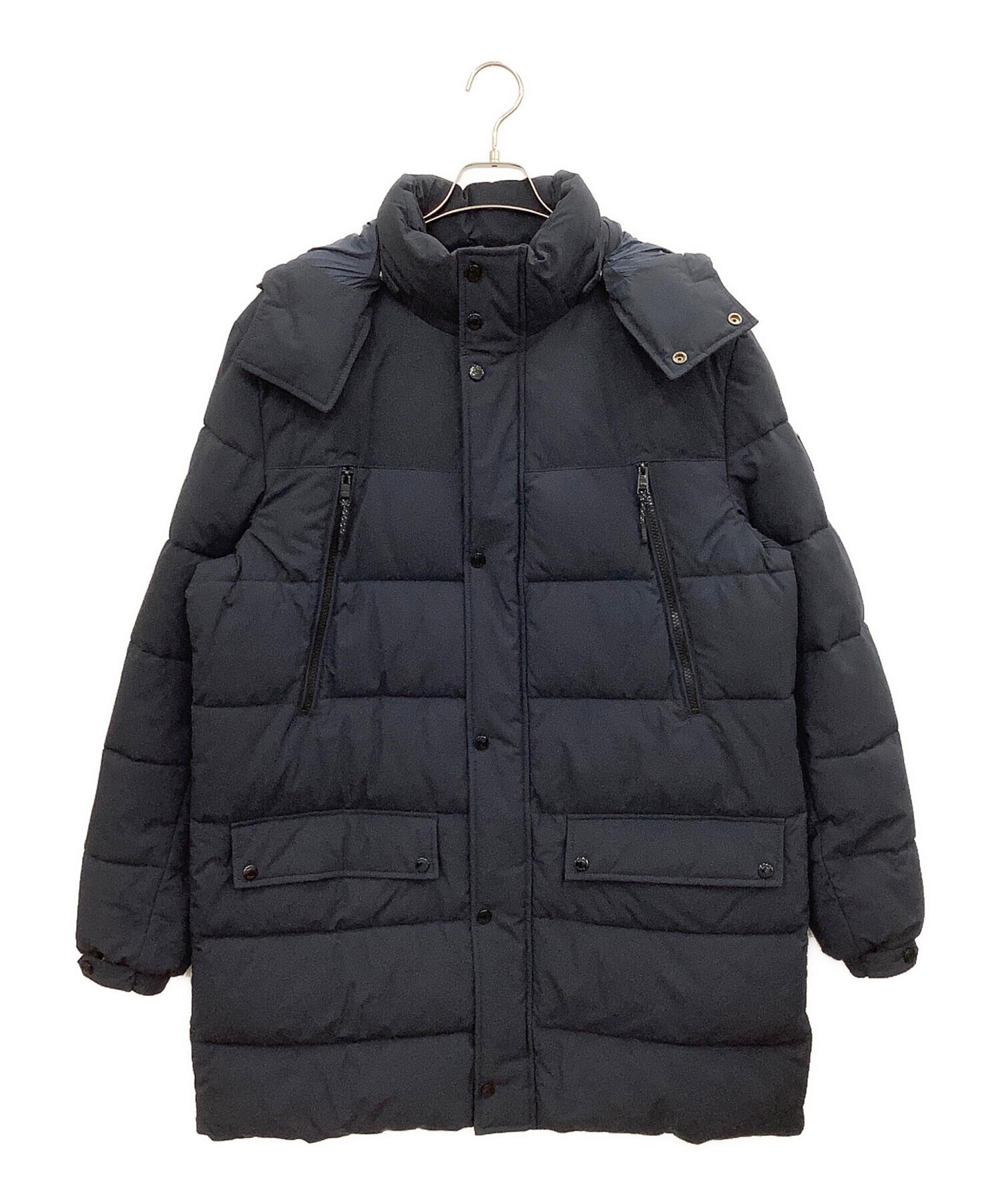 HUGO BOSS ジャケット　ネイビー　サイズ54 中古・古着通販】HUGO BOSS (ヒューゴ ボス) ダウンジャケット