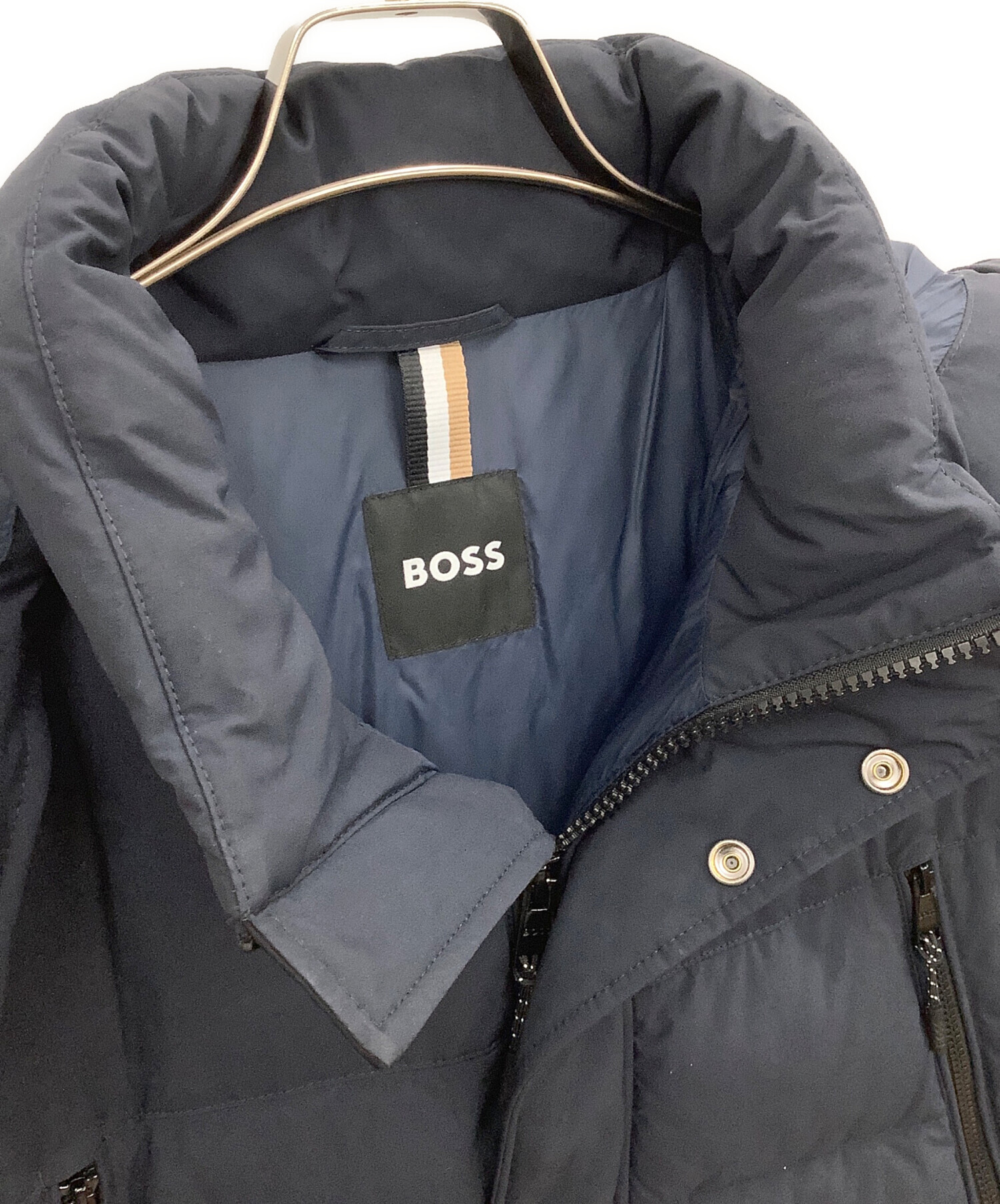 HUGO BOSS ジャケット　ネイビー　サイズ54 中古・古着通販】HUGO BOSS (ヒューゴ ボス) ダウンジャケット
