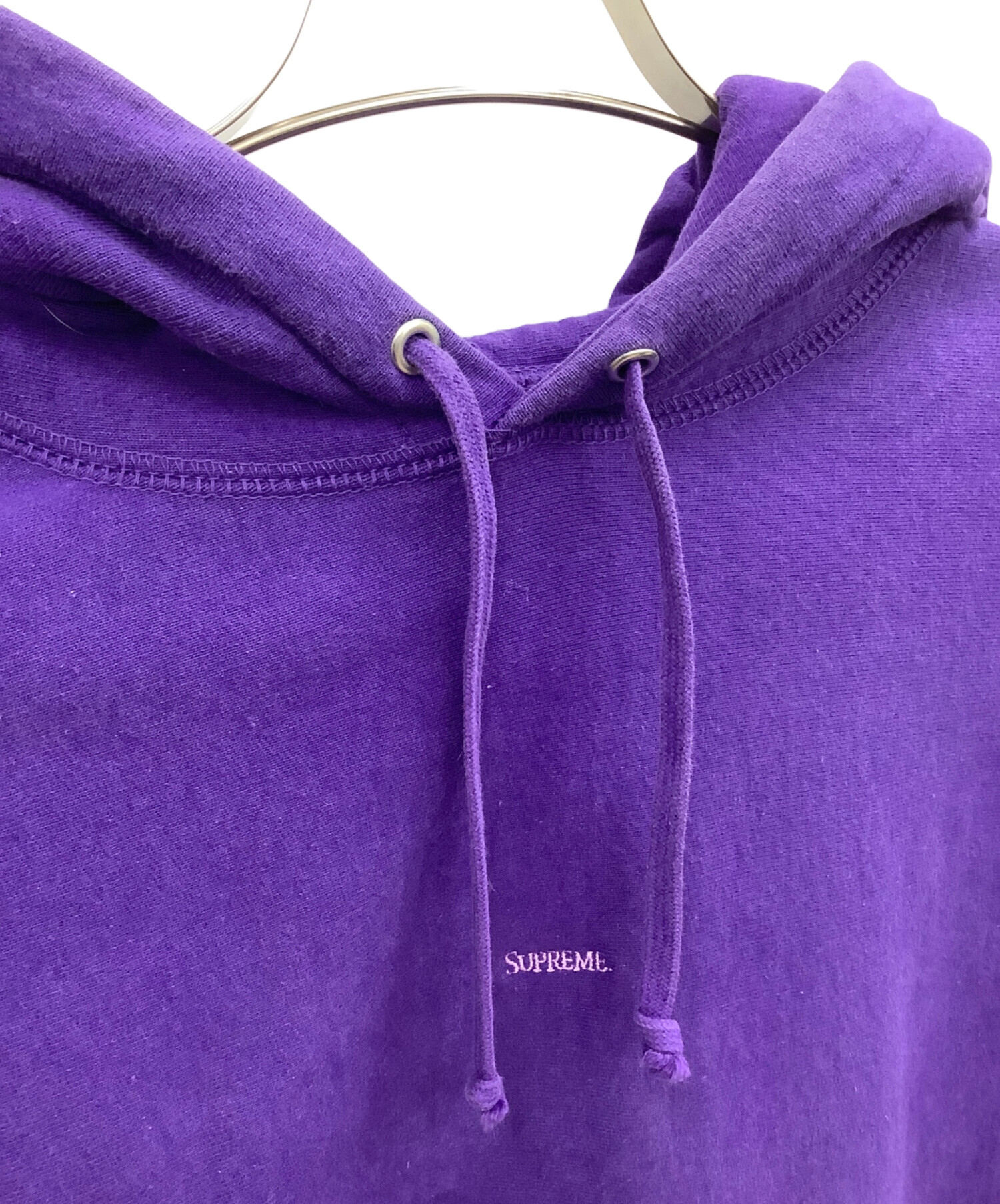中古・古着通販】SUPREME (シュプリーム) micro logo hooded