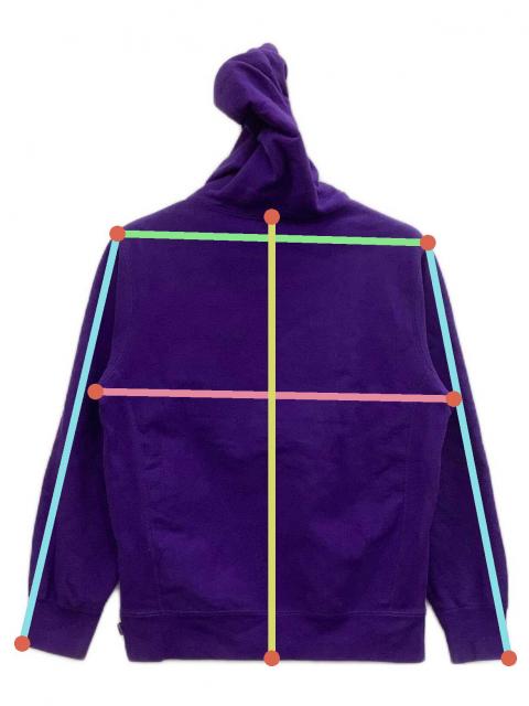 中古・古着通販】SUPREME (シュプリーム) micro logo hooded