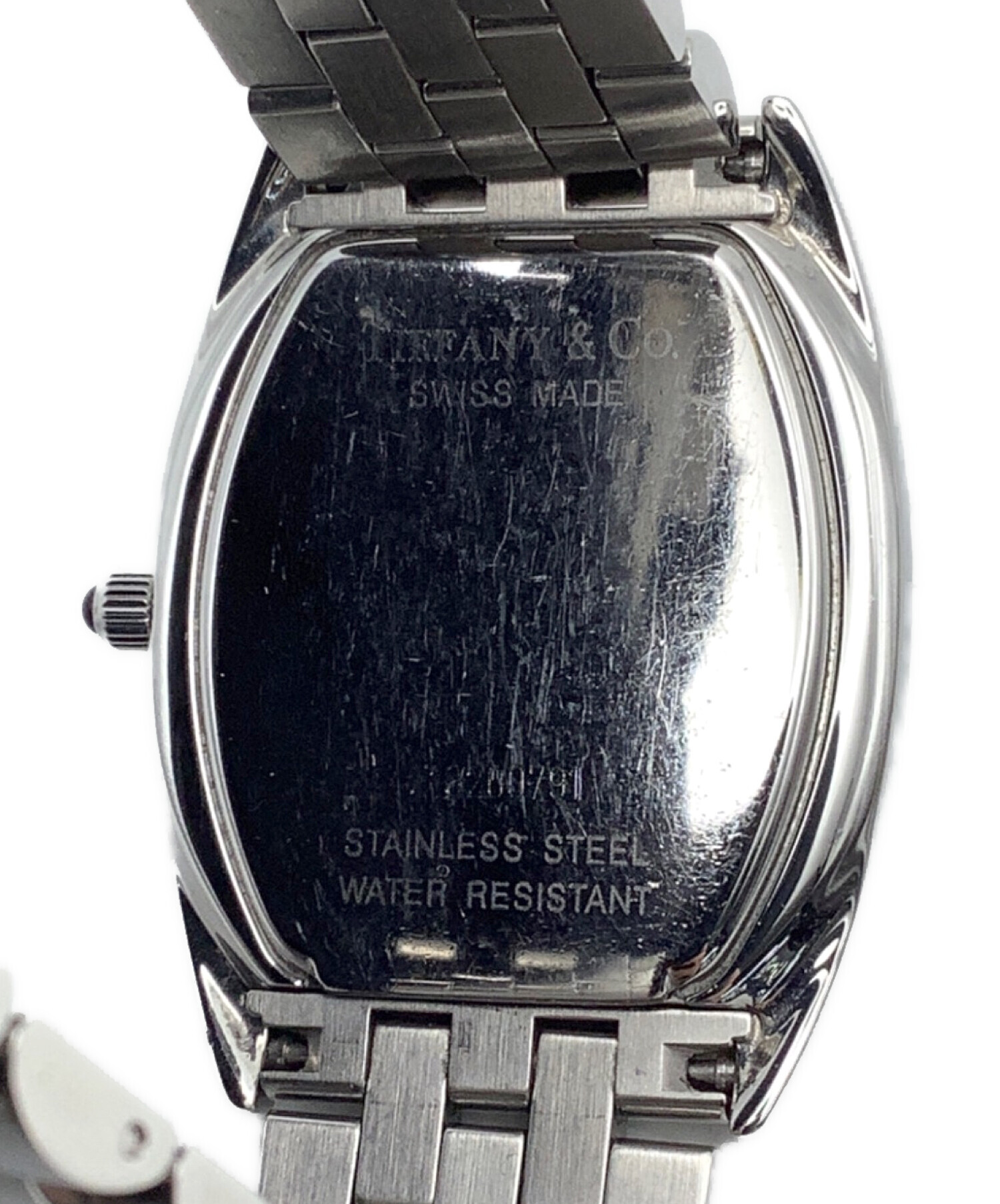 新同品 ティファニー TIFFANY&CO クラシック デイト 腕時計 F900 中古・古着通販】TIFFANY & Co. (ティファニー) クラシックトノー