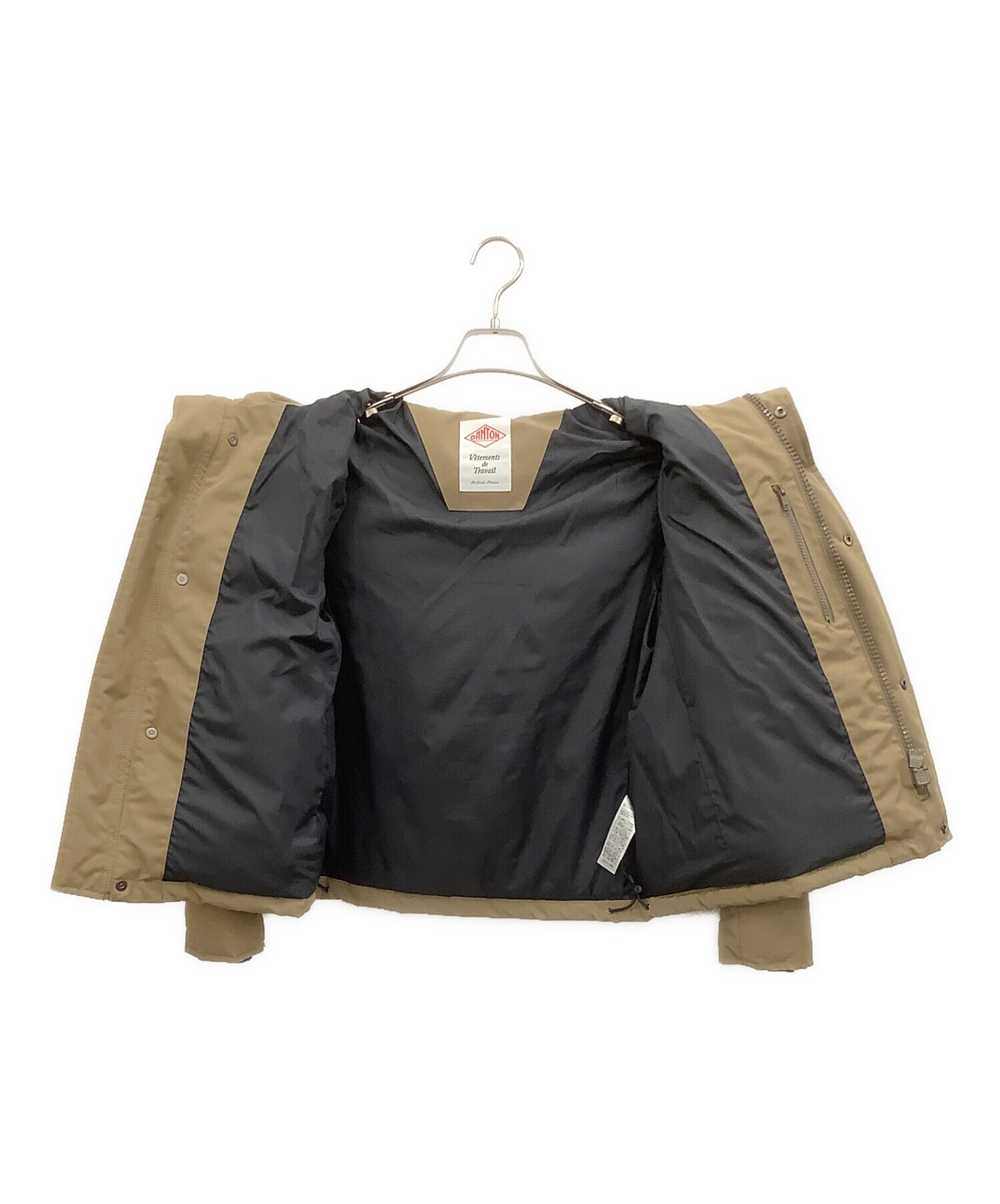 中古・古着通販】DANTON (ダントン) SHORT DOWN JACKET ベージュ