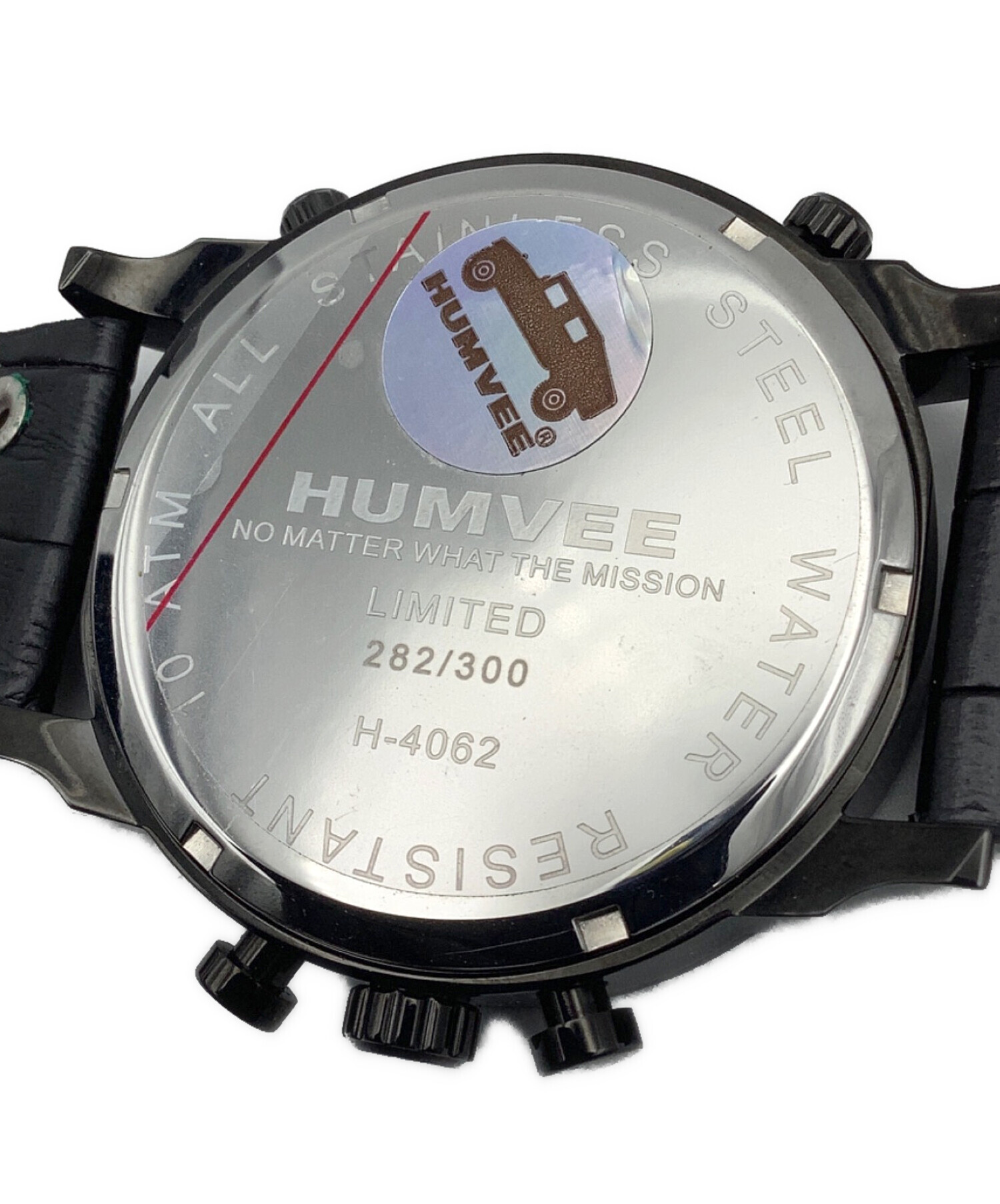 中古・古着通販】HUMVEE (ハンヴィー) 腕時計 ブラック サイズ 