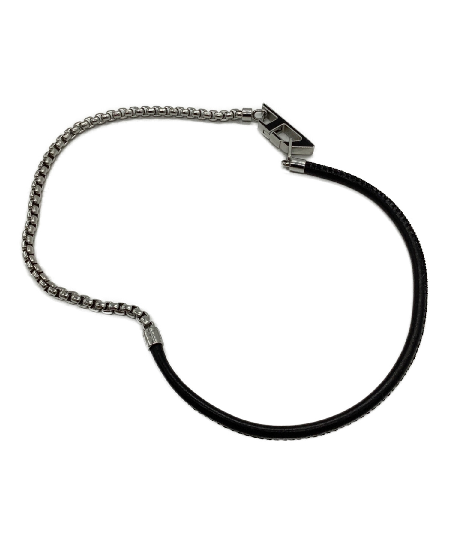 中古・古着通販】DIESEL (ディーゼル) ブレスレット ブラック サイズ
