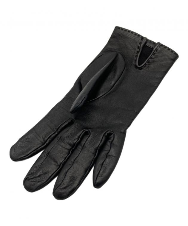 中古・古着通販】HERMES (エルメス) ケリー装飾レザーグローブ