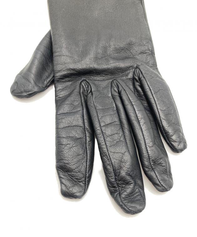 中古・古着通販】HERMES (エルメス) ケリー装飾レザーグローブ