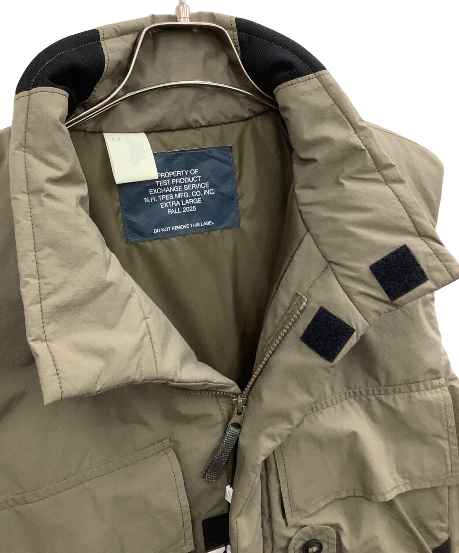中古・古着通販】N.HOOLYWOOD (エヌ ハリウッド) PUFFER VEST カーキ 