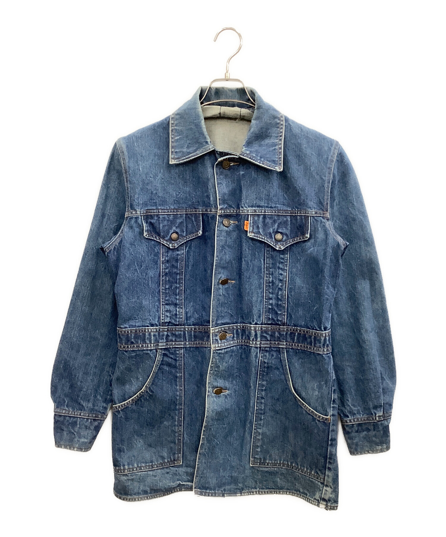 Levi's リーバイス デニムジャケット ブッシュジャケット 復刻 レアモデル 中古・古着通販】LEVI'S (リーバイス) ブッシュジャケット インディゴ