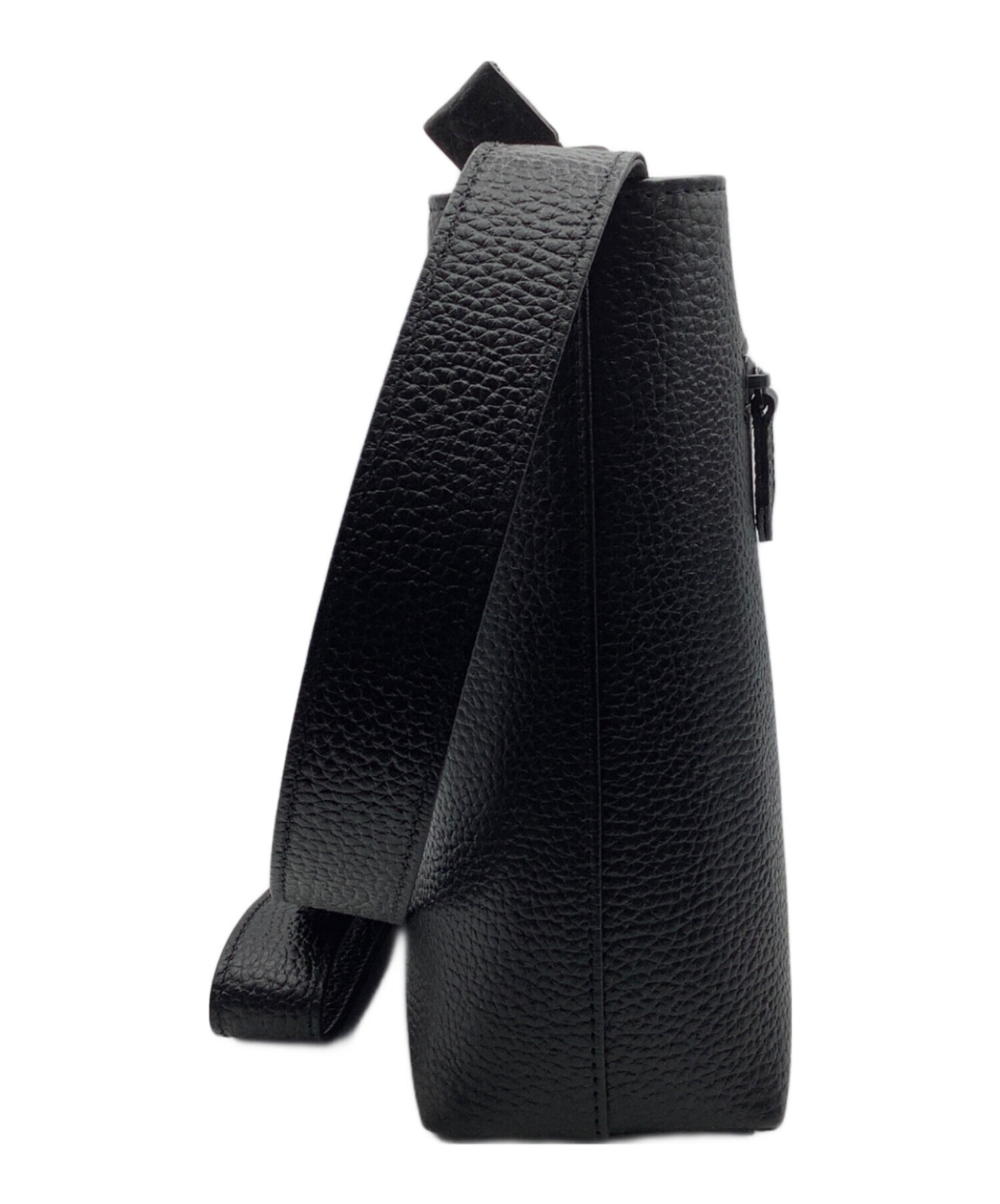 中古・古着通販】HushTug (ハッシュタグ) ショルダーバッグ ブラック