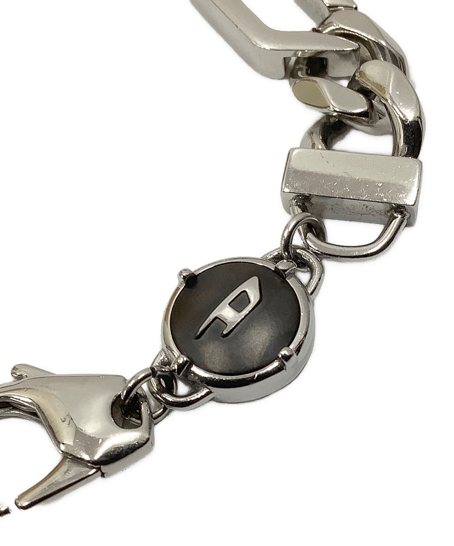 中古・古着通販】DIESEL (ディーゼル) チェーンブレスレット シルバー
