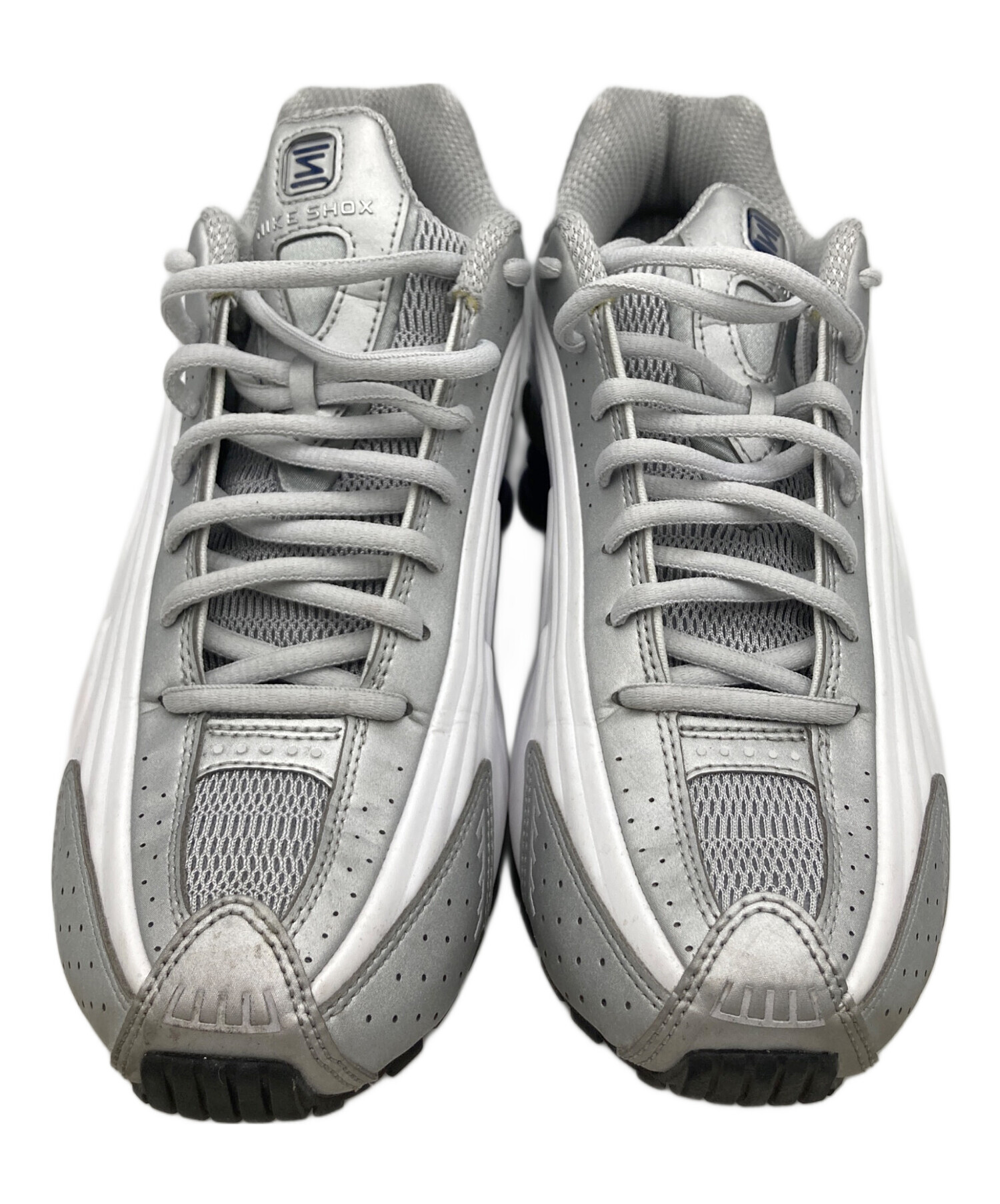 中古・古着通販】NIKE (ナイキ) Shox R4 グレー×ホワイト サイズ:26.5