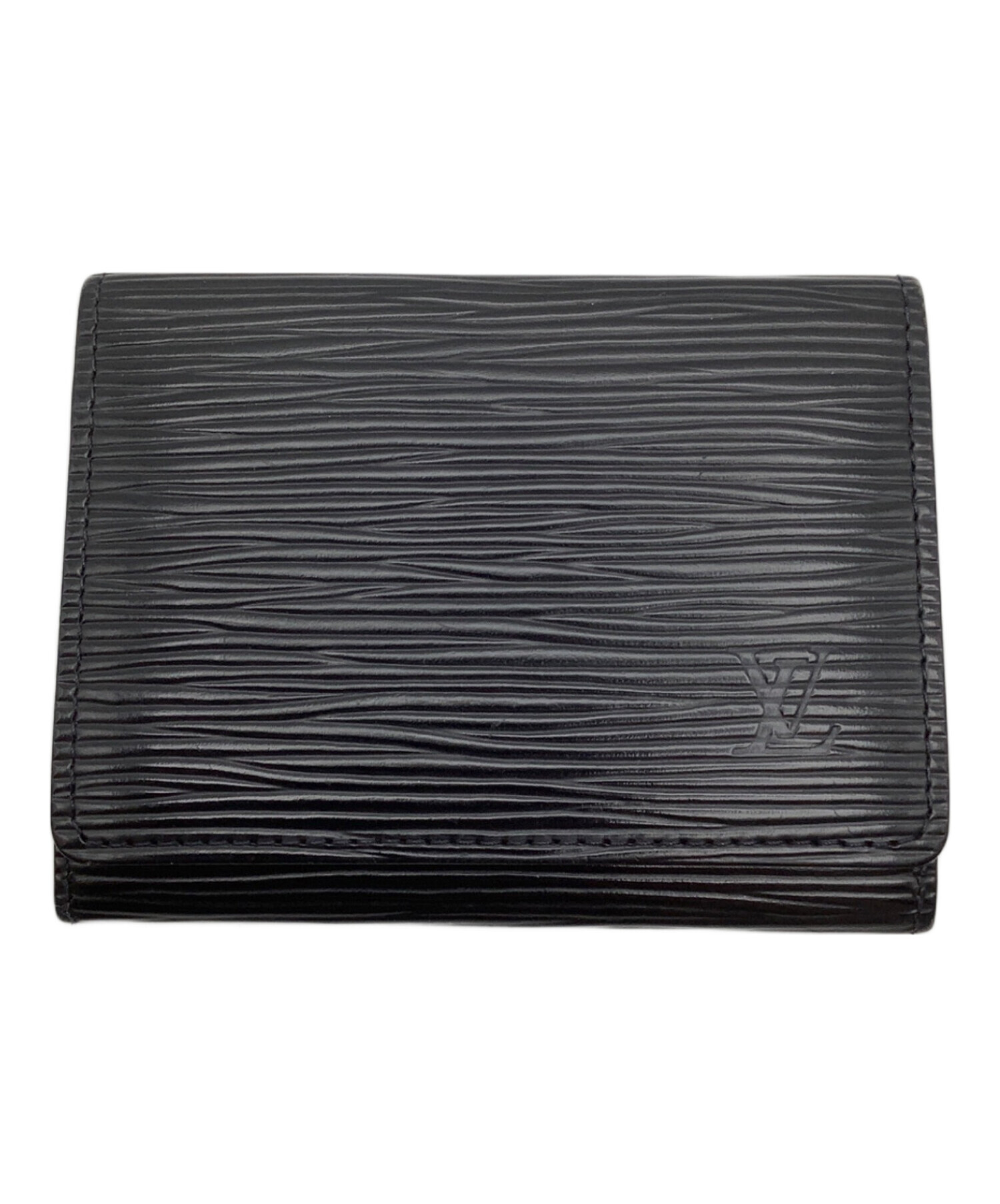 中古・古着通販】LOUIS VUITTON (ルイ ヴィトン) パスケース ブラック