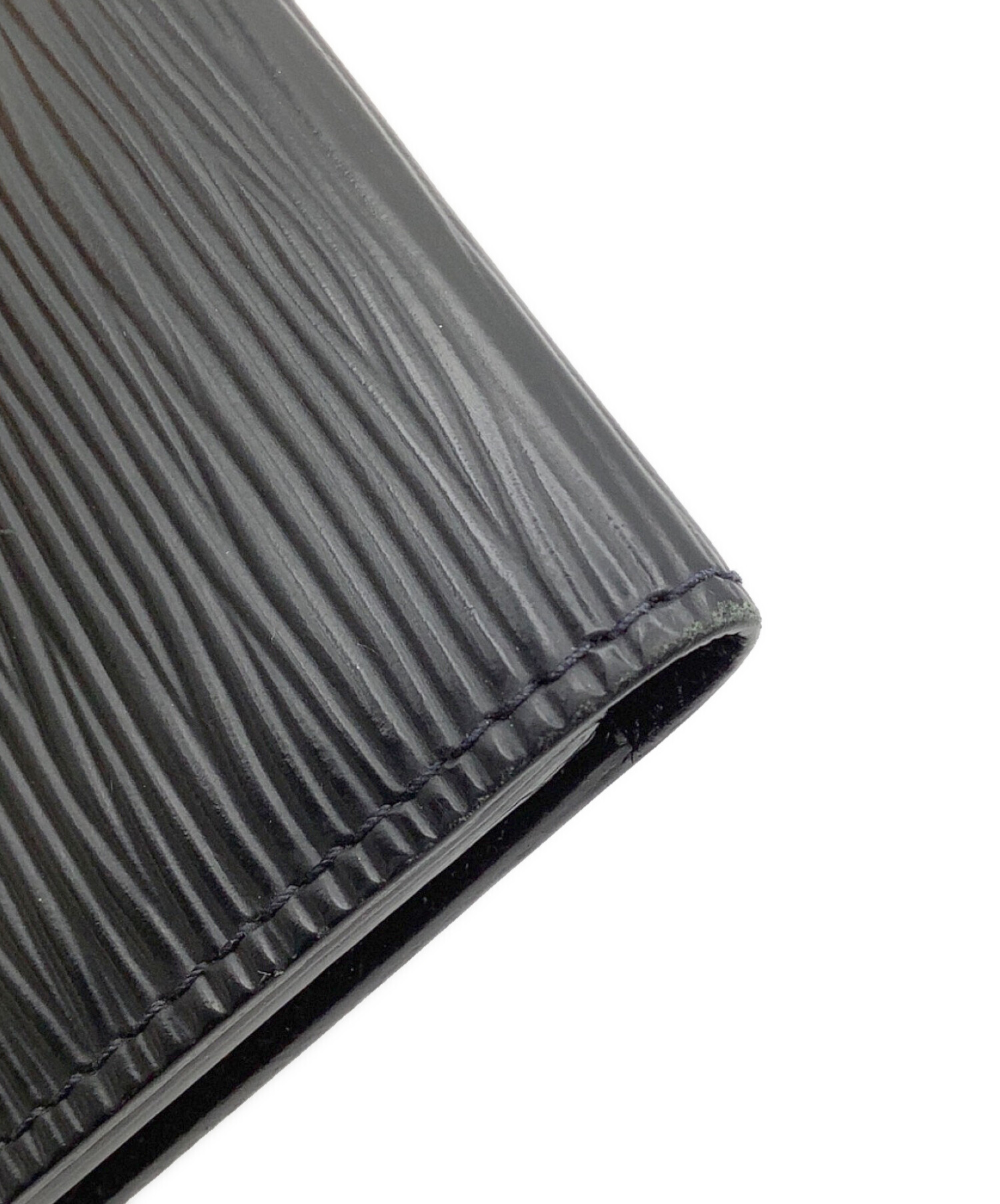 中古・古着通販】LOUIS VUITTON (ルイ ヴィトン) パスケース ブラック